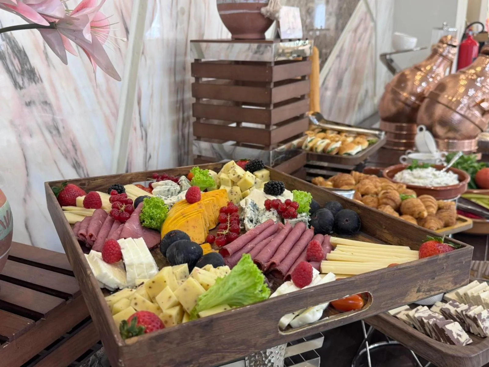 Buffet breakfast in Best Western Premier Riyadh