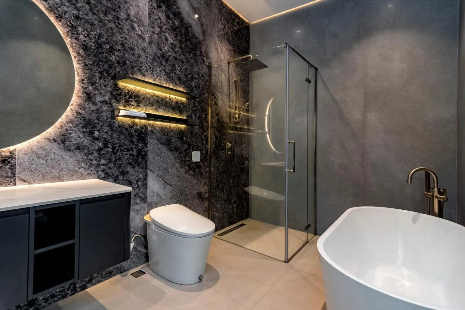 Shower in Sky Star Ocean View Uluwatu