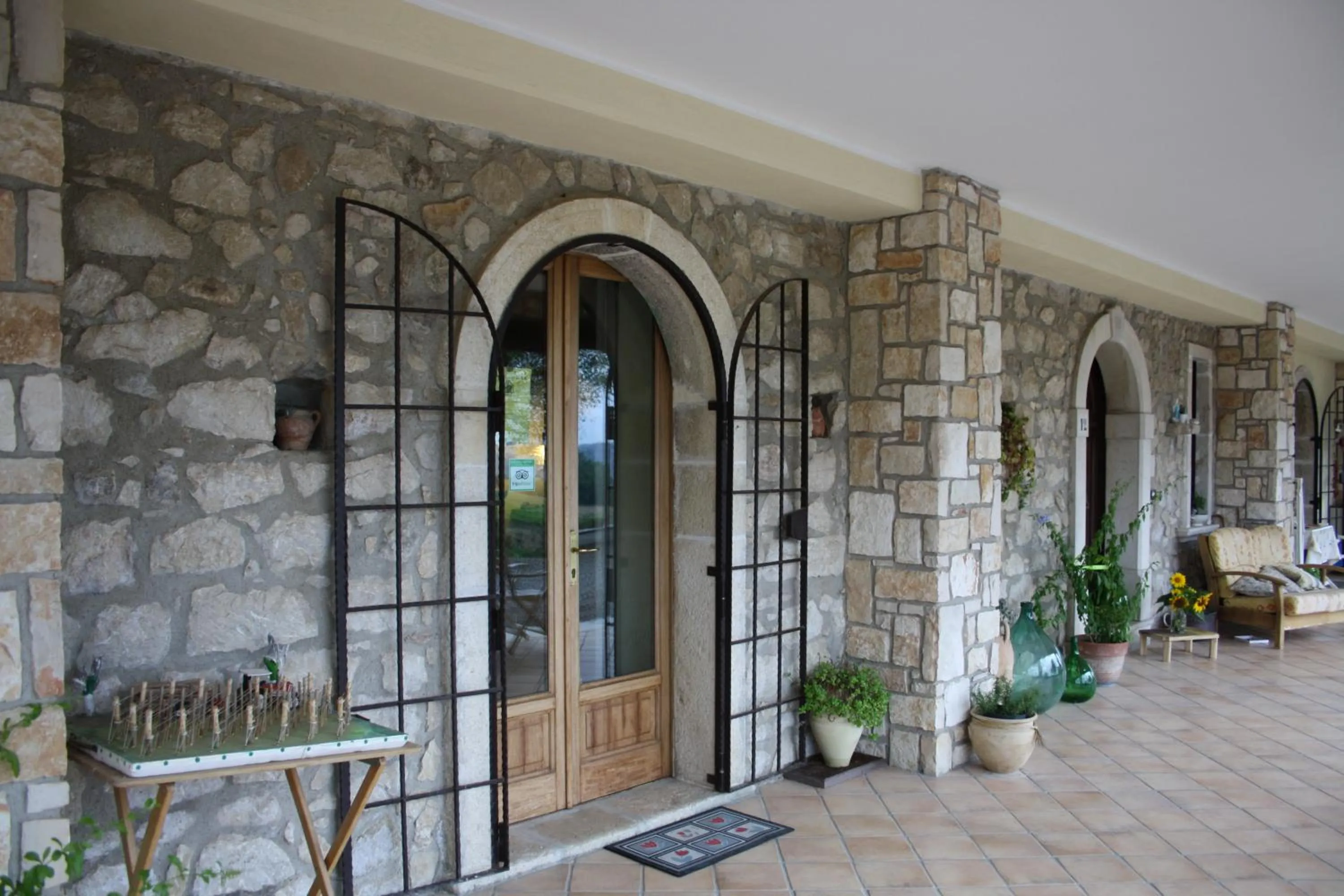 Patio in Agriturismo Casale 1921