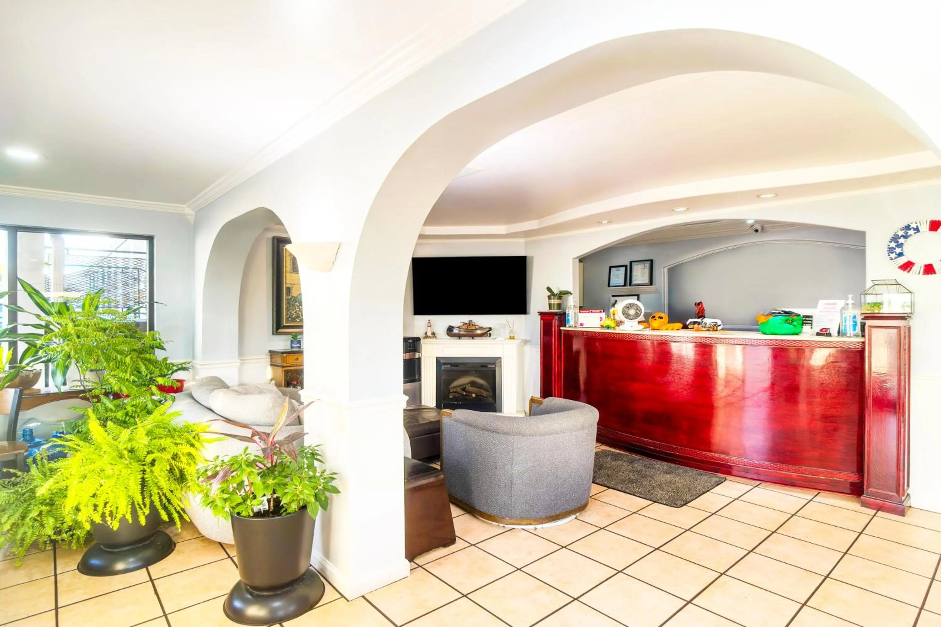 Lobby or reception in Hotel O Haven Inn Huntsville AL US 72