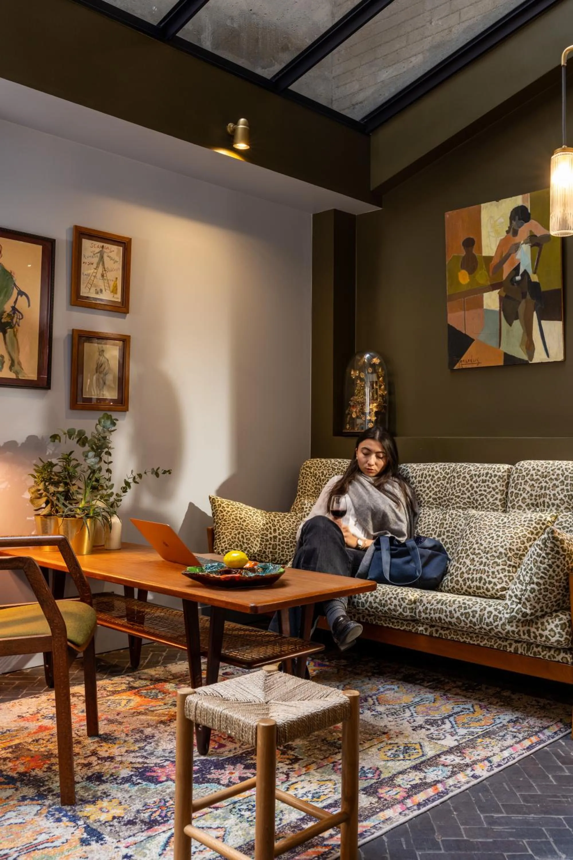 Living room in COQ Hotel Paris