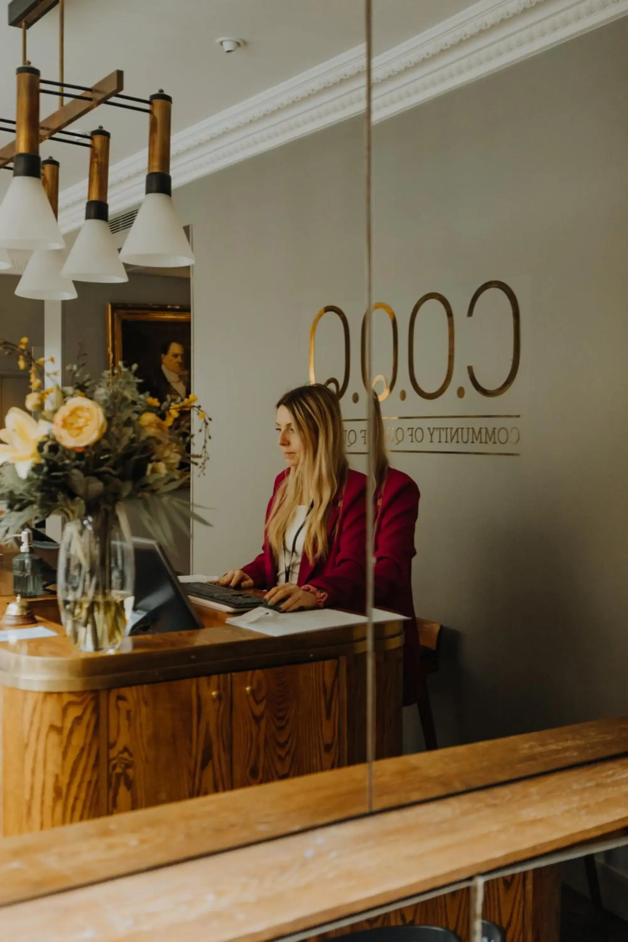 Lobby or reception in COQ Hotel Paris Lobby or reception in COQ Hotel Paris