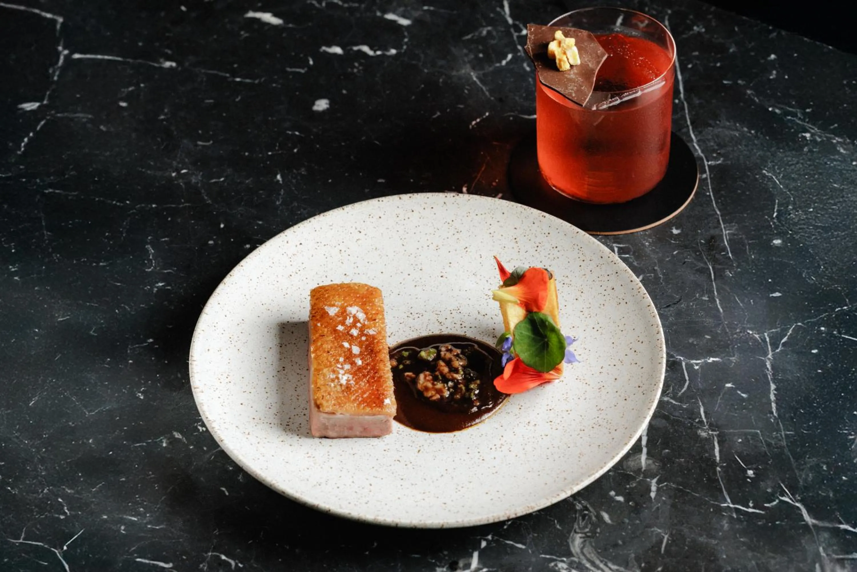 Food and drinks in MYTHIC SANA Downtown Suites
