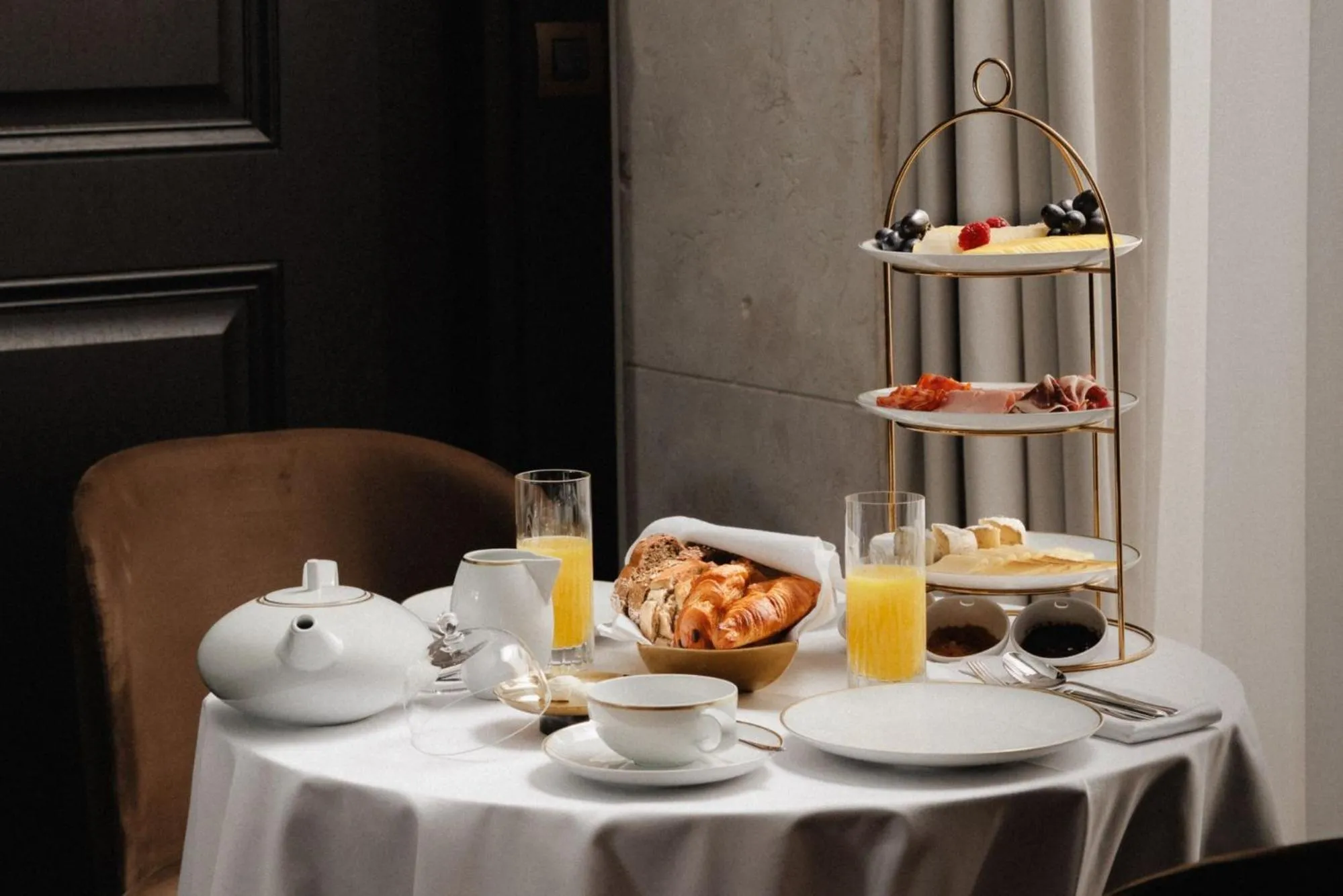 Breakfast in MYTHIC SANA Downtown Suites