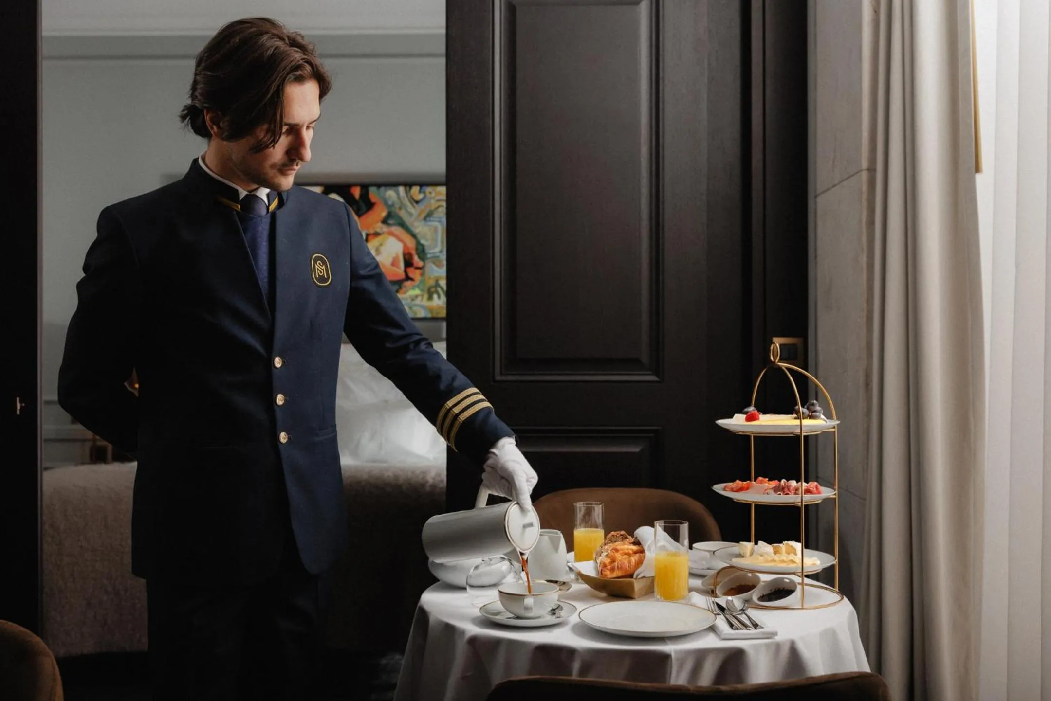 Breakfast in MYTHIC SANA Downtown Suites