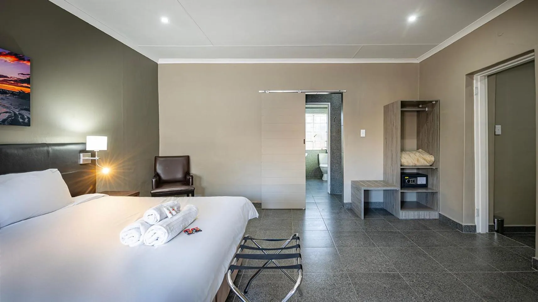 Family in Calvinia Hotel