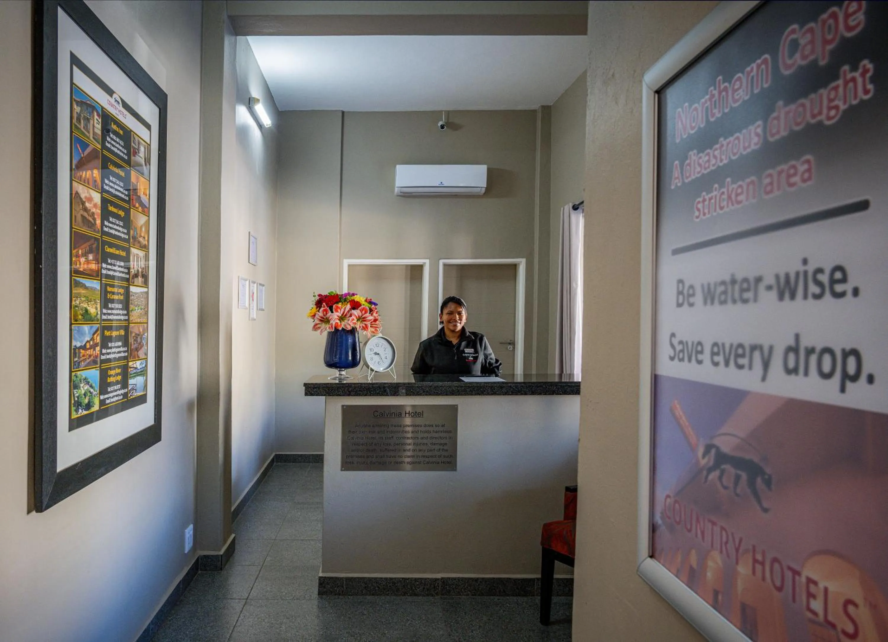 Lobby or reception in Calvinia Hotel