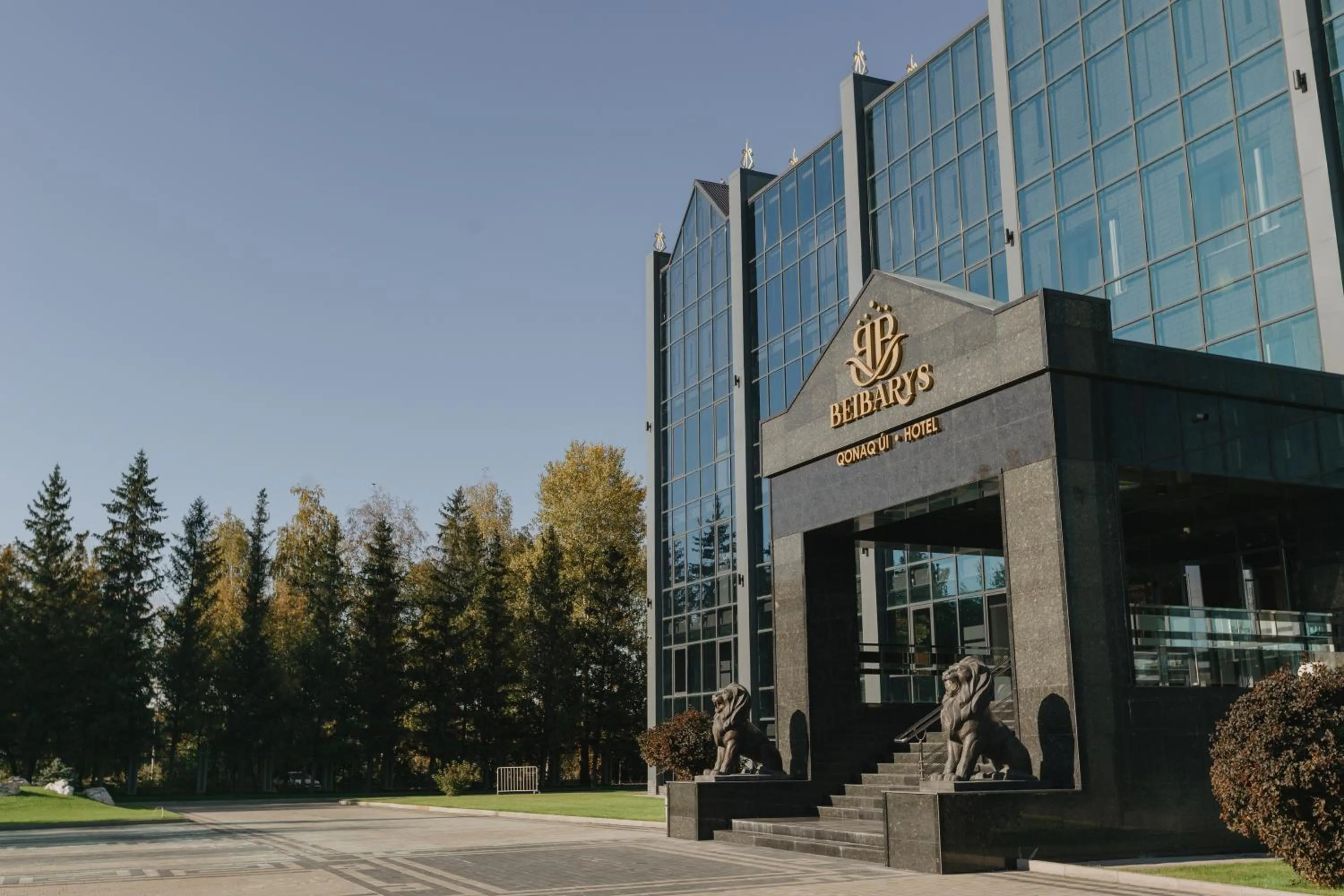 Property building in Beibarys Hotel