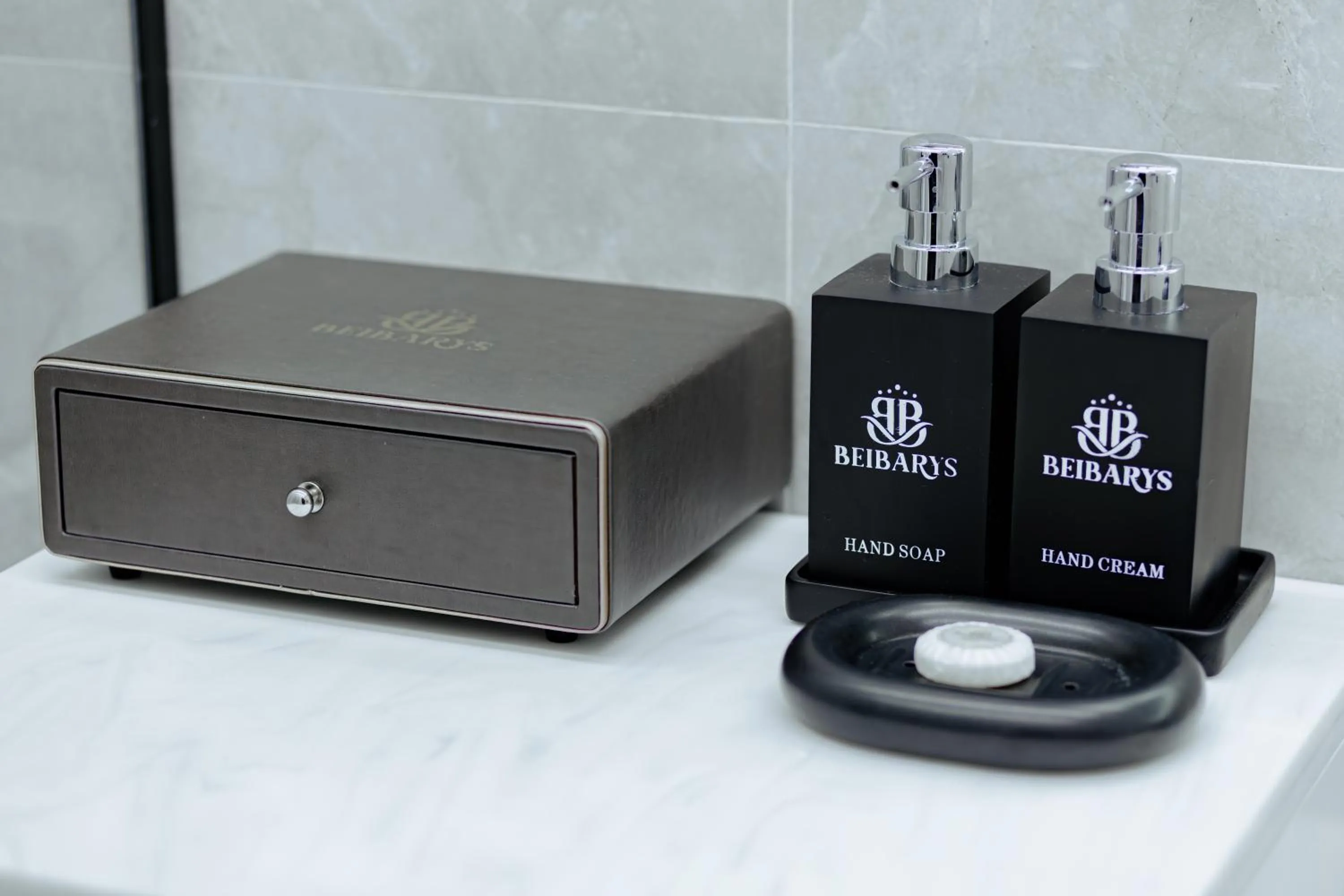 Bathroom in Beibarys Hotel