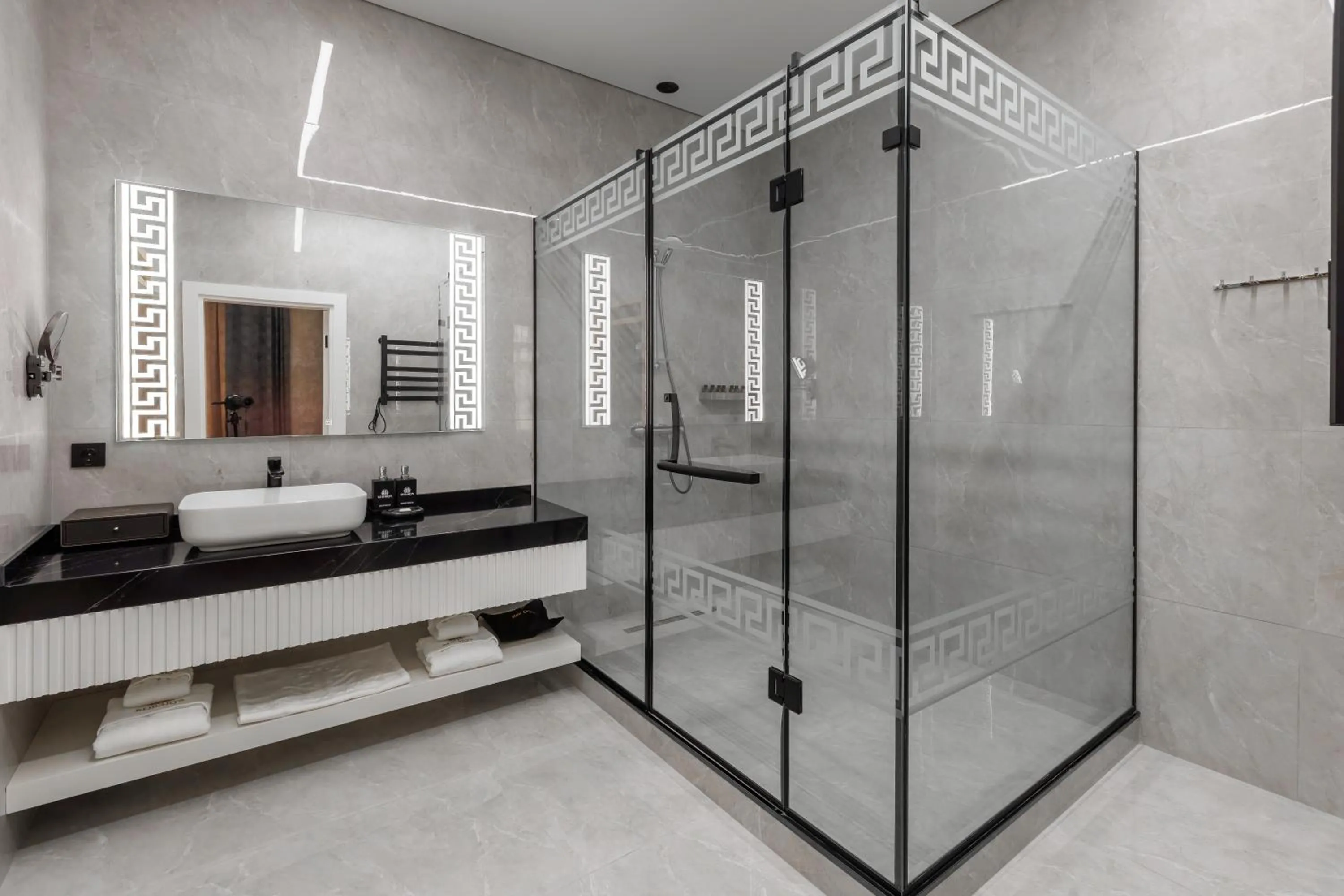 Shower in Beibarys Hotel