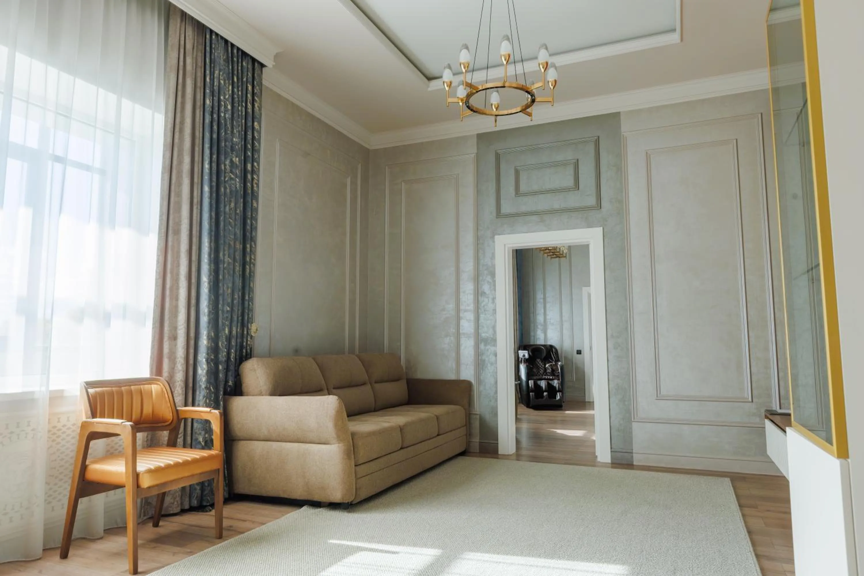 Living room in Beibarys Hotel