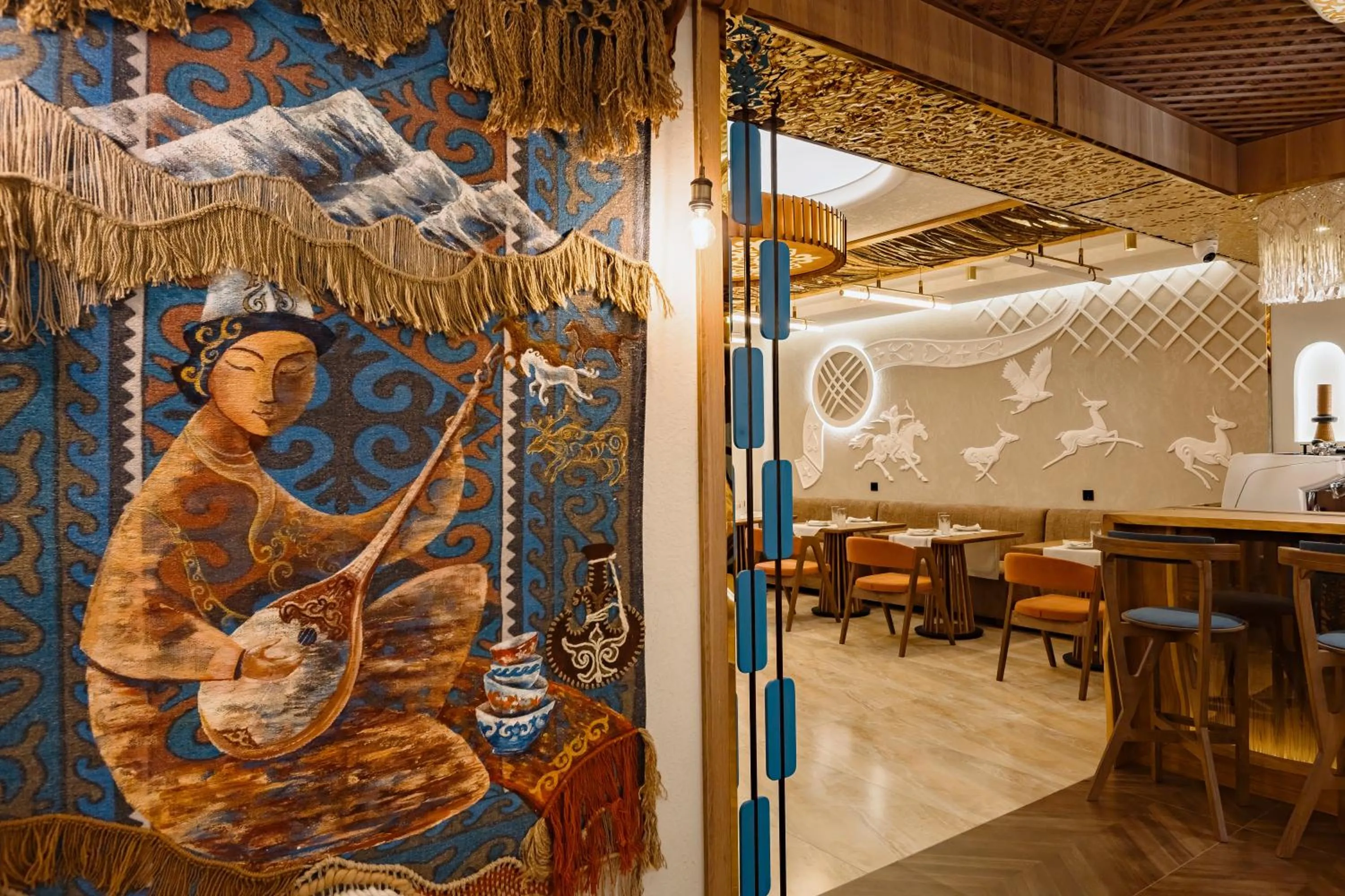 Restaurant/places to eat in Beibarys Hotel