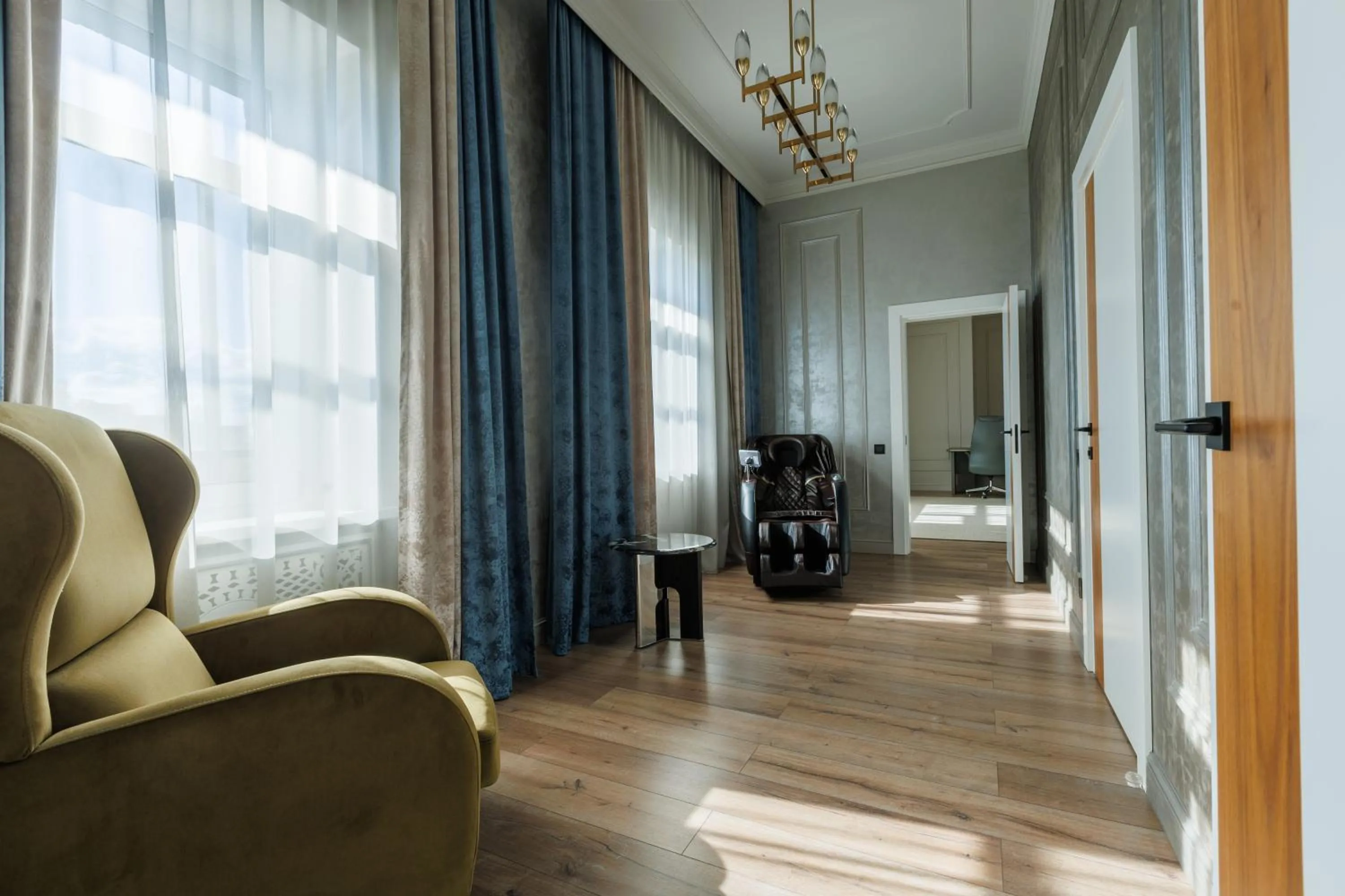 Living room in Beibarys Hotel