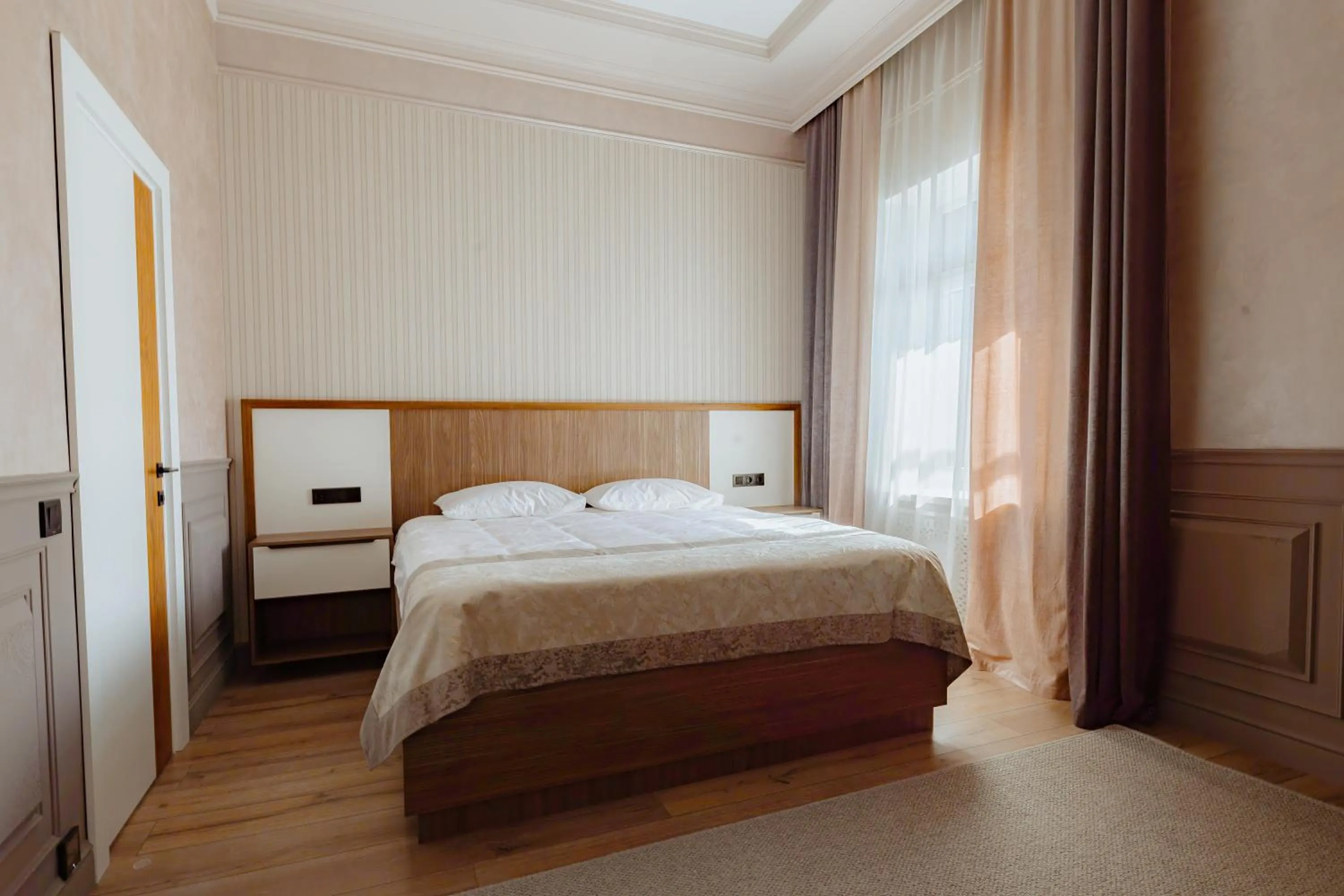 Bed in Beibarys Hotel