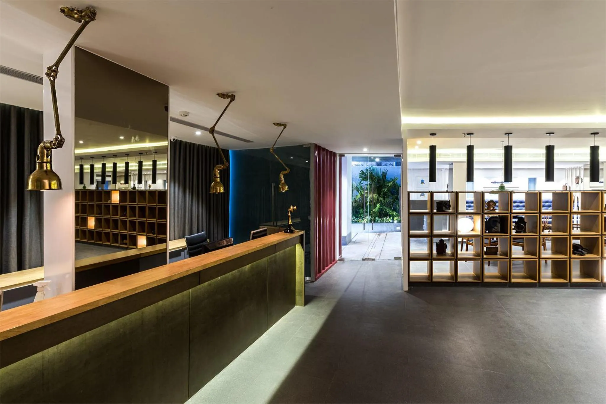 Lobby or reception in The Port Hotel