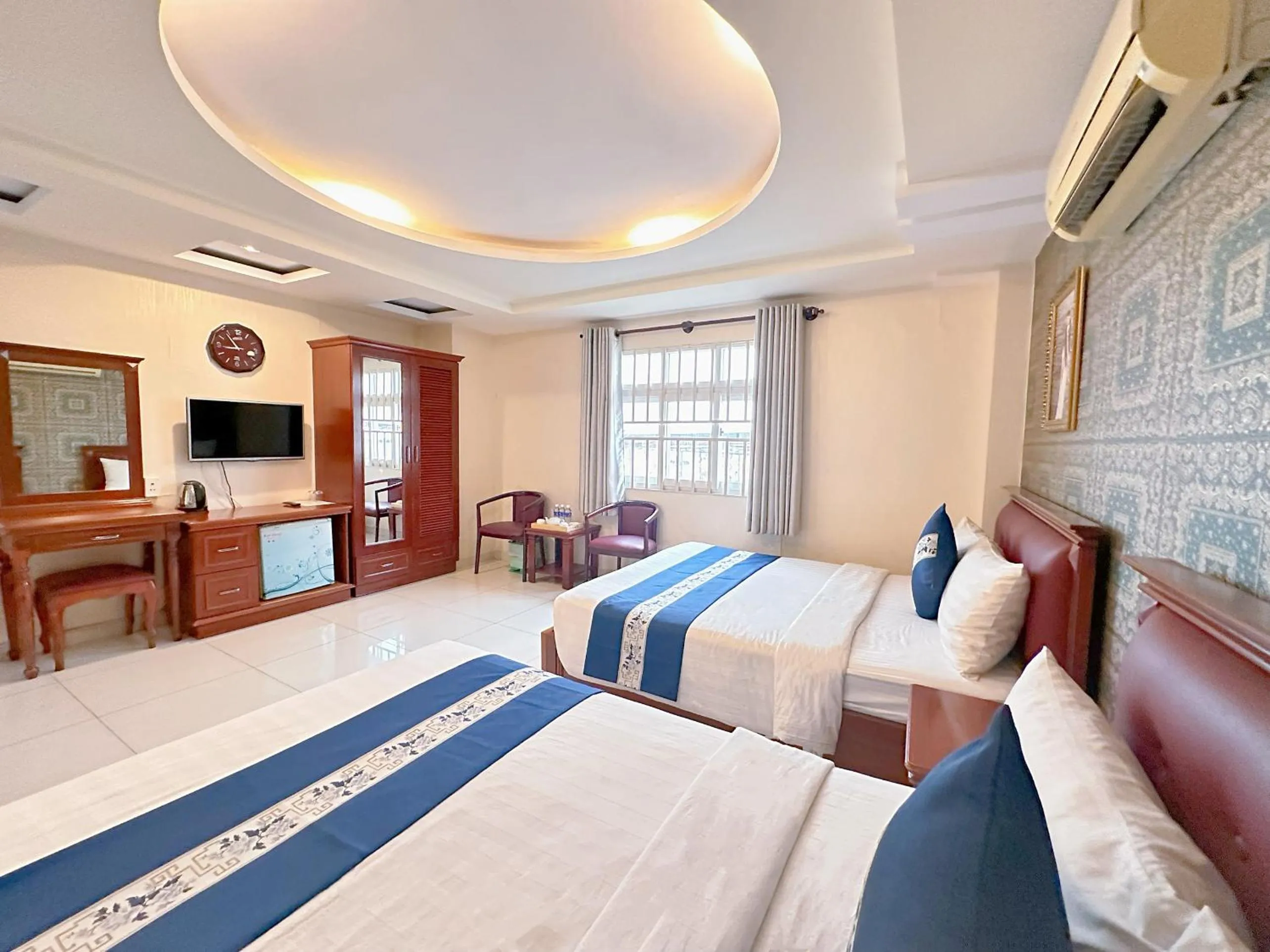 Bedroom, Bed in Kim Dung Hotel Tran Quang Khai