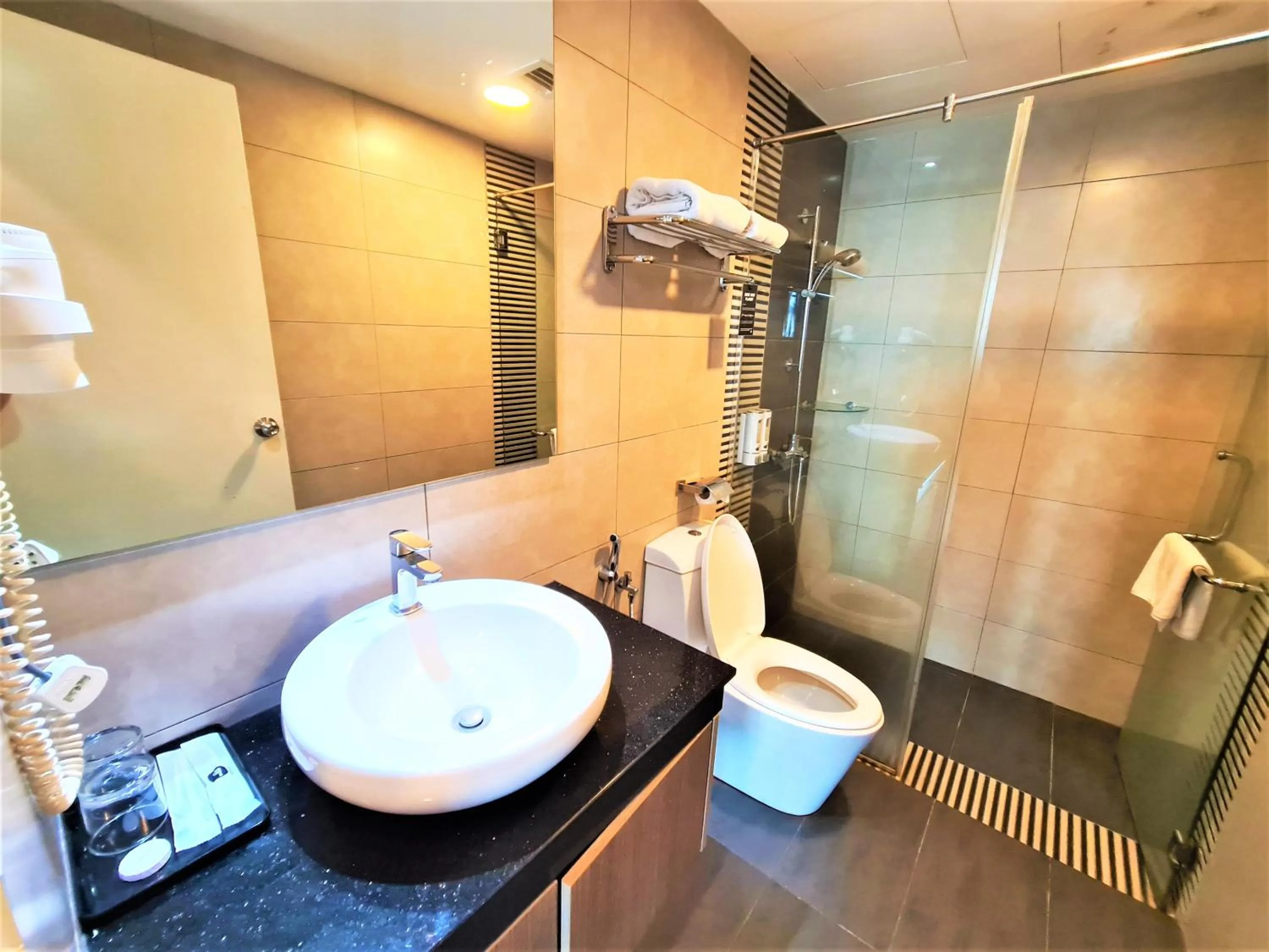 Bathroom in Nexus Business Suite Hotel