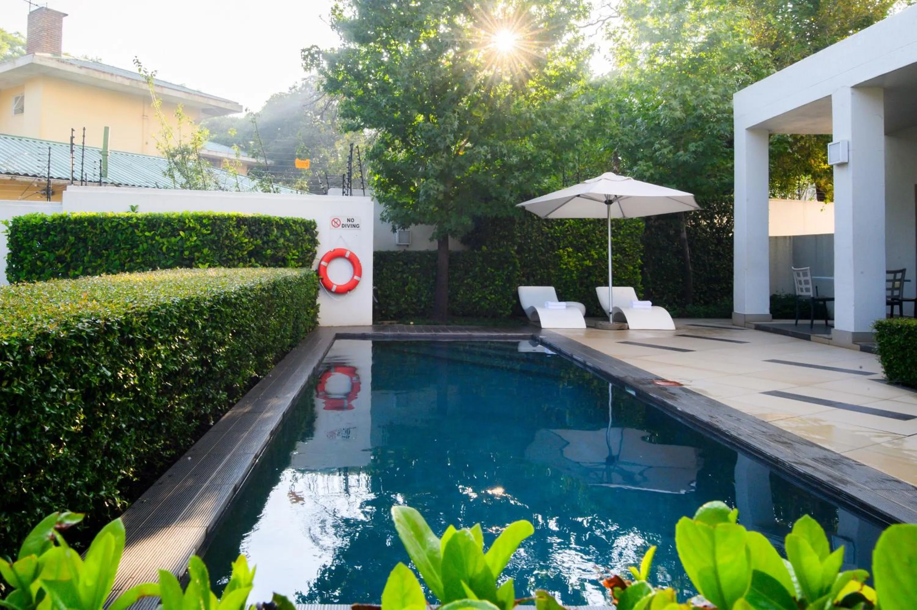 Swimming pool in The Capital on Bath