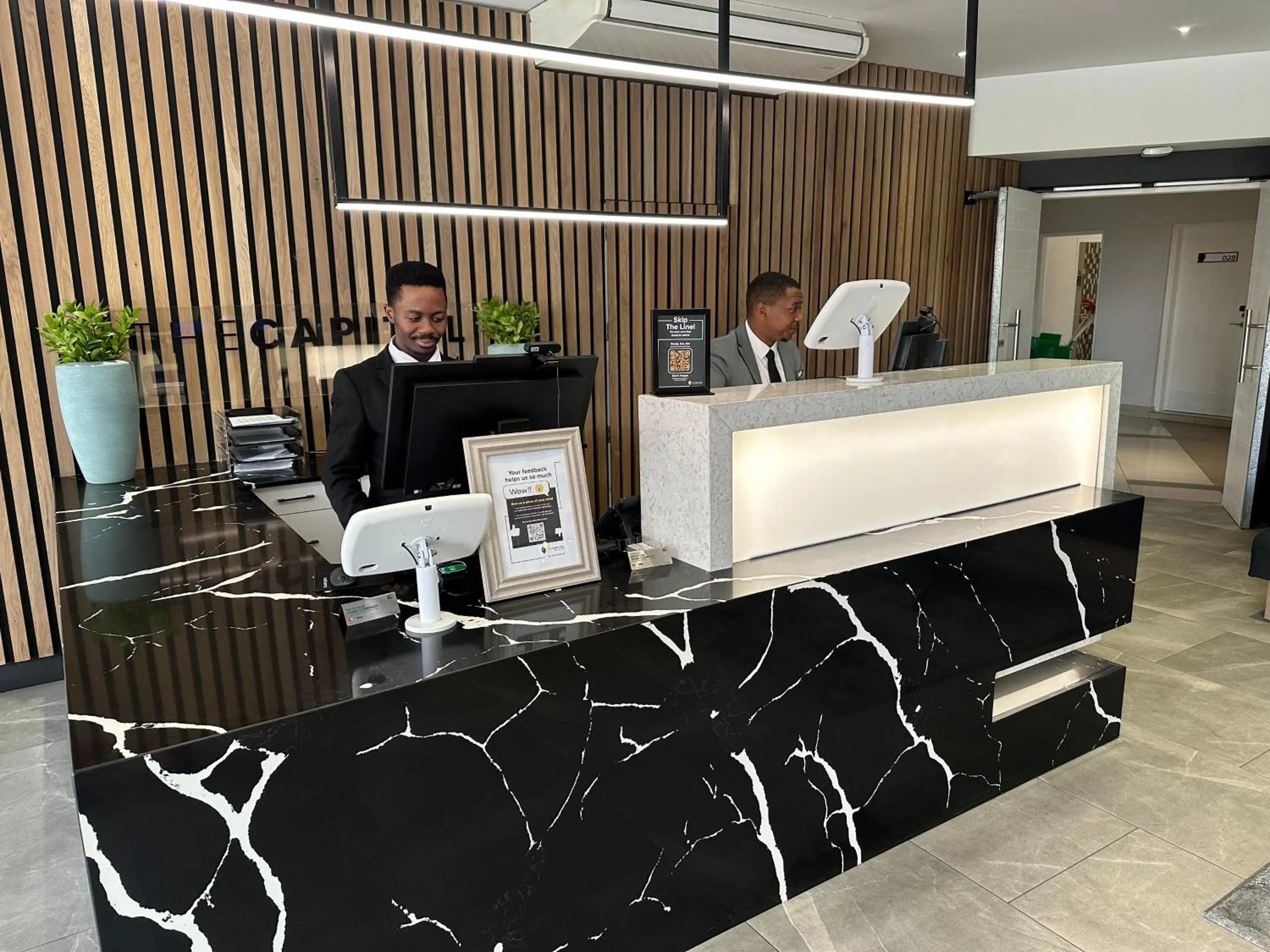 Lobby or reception in The Capital on Bath