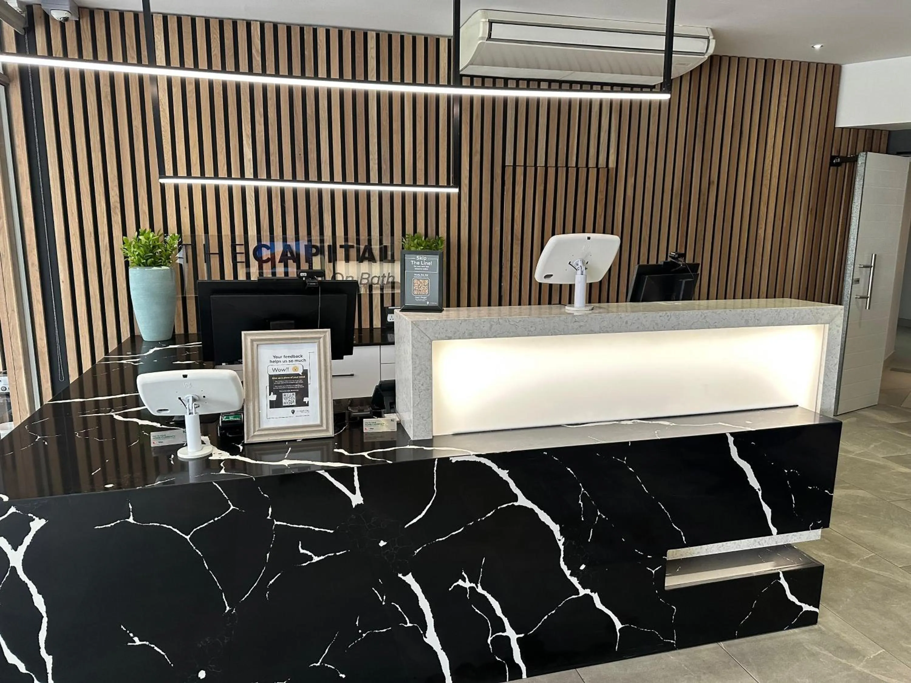 Lobby or reception in The Capital on Bath