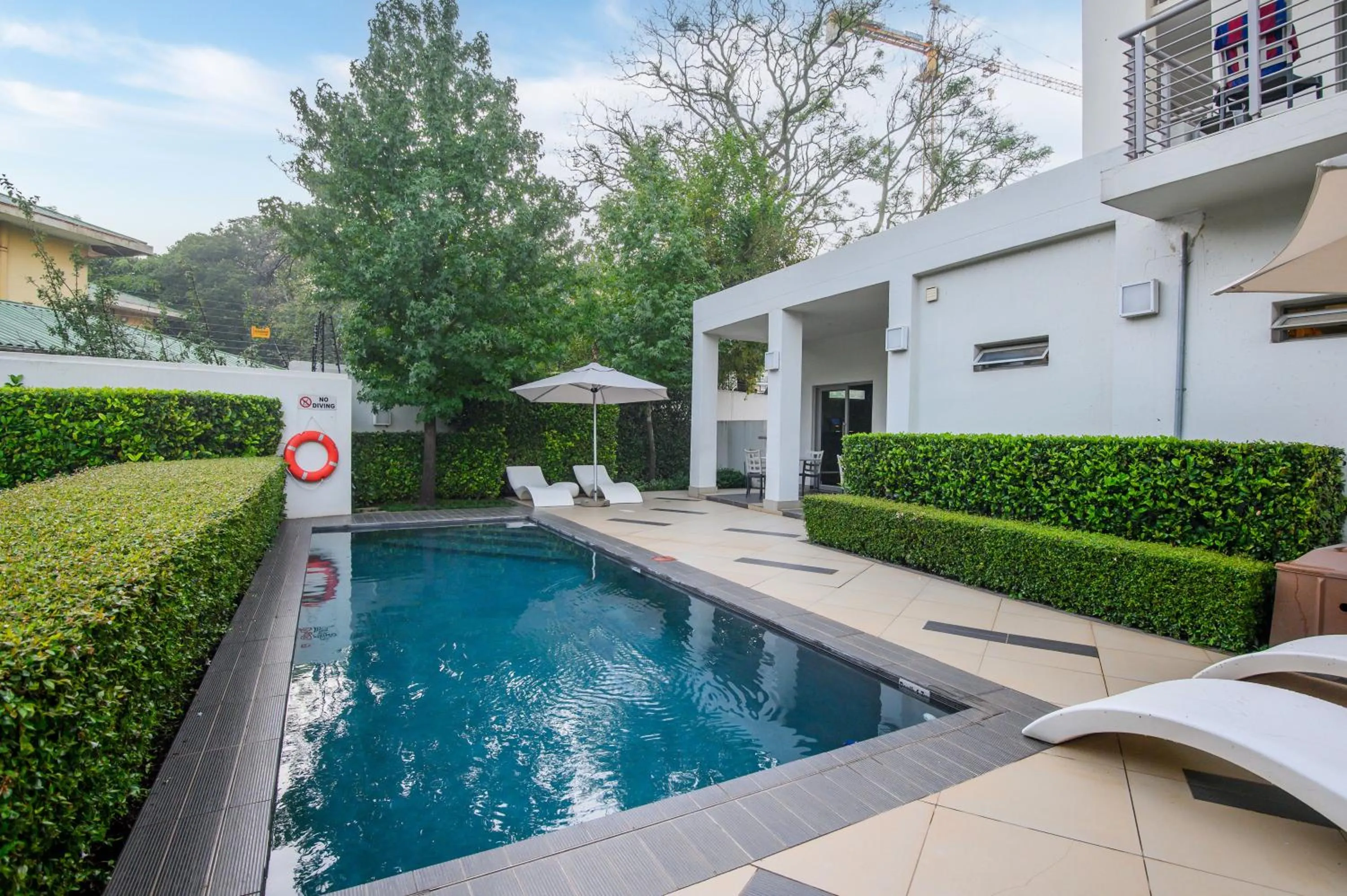 Swimming pool in The Capital on Bath