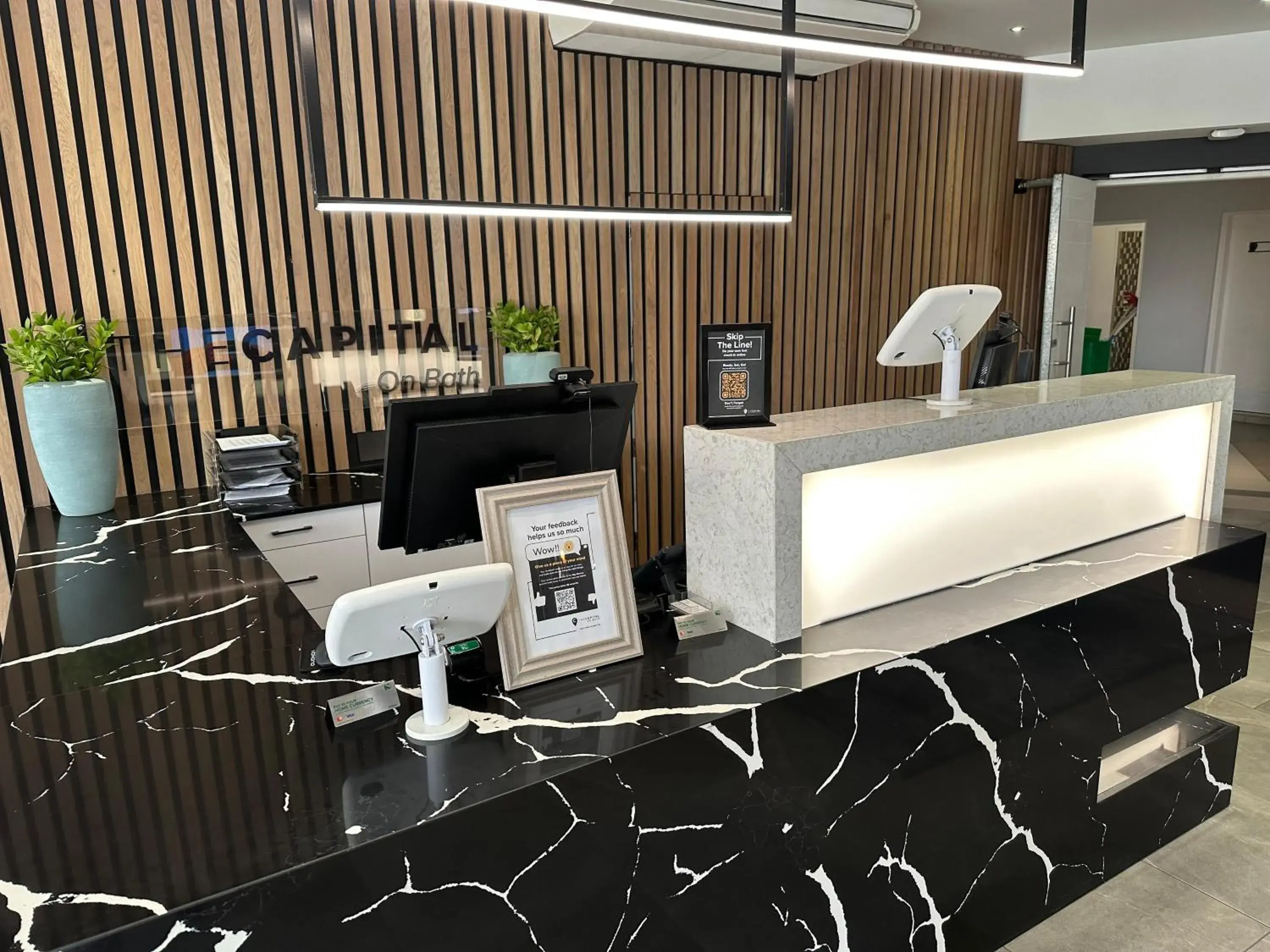 Lobby or reception in The Capital on Bath Lobby or reception in The Capital on Bath