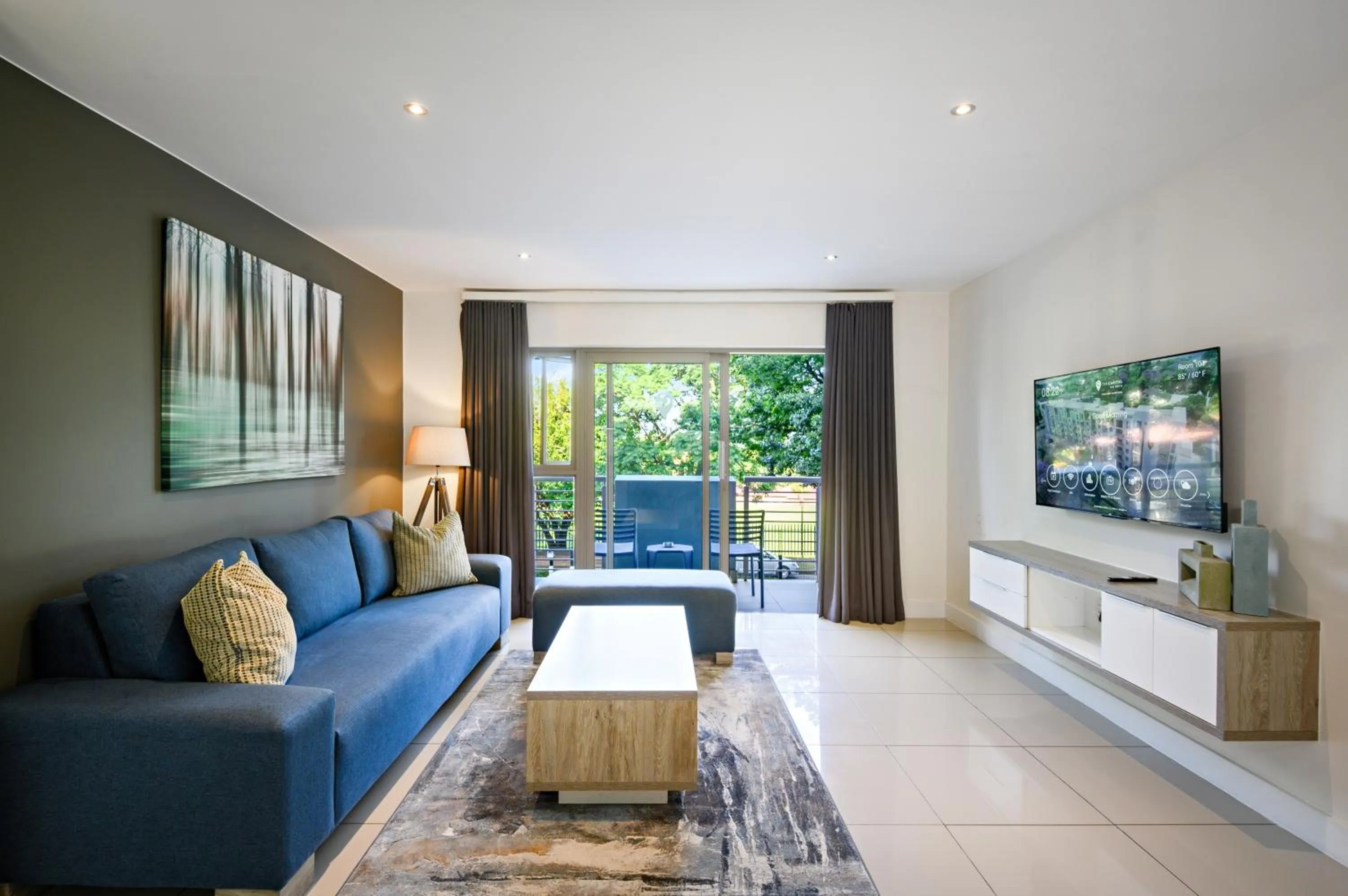 Living room in The Capital on Bath