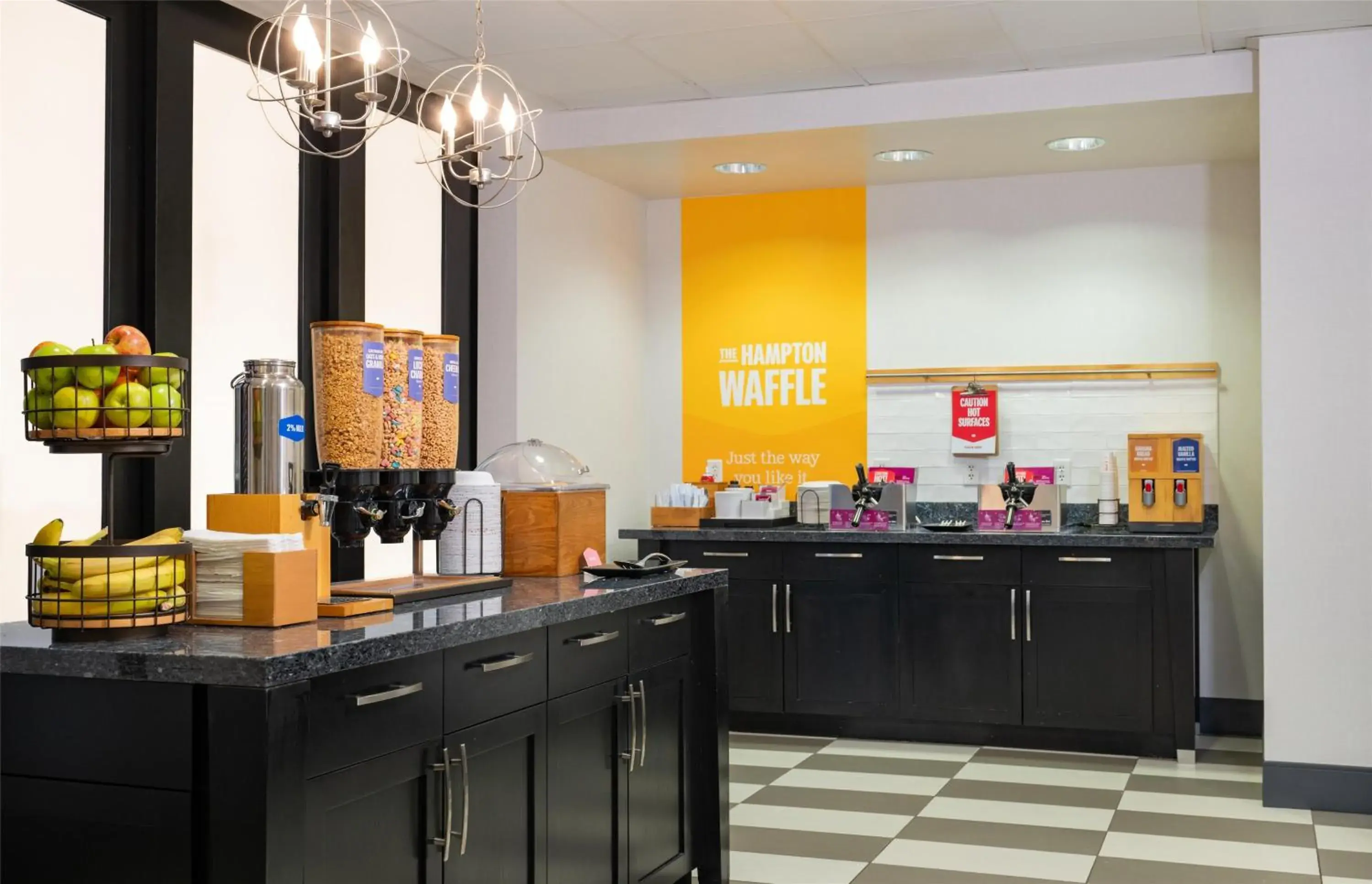 Breakfast in Hampton Inn and Suites La Crosse Downtown Breakfast in Hampton Inn and Suites La Crosse Downtown