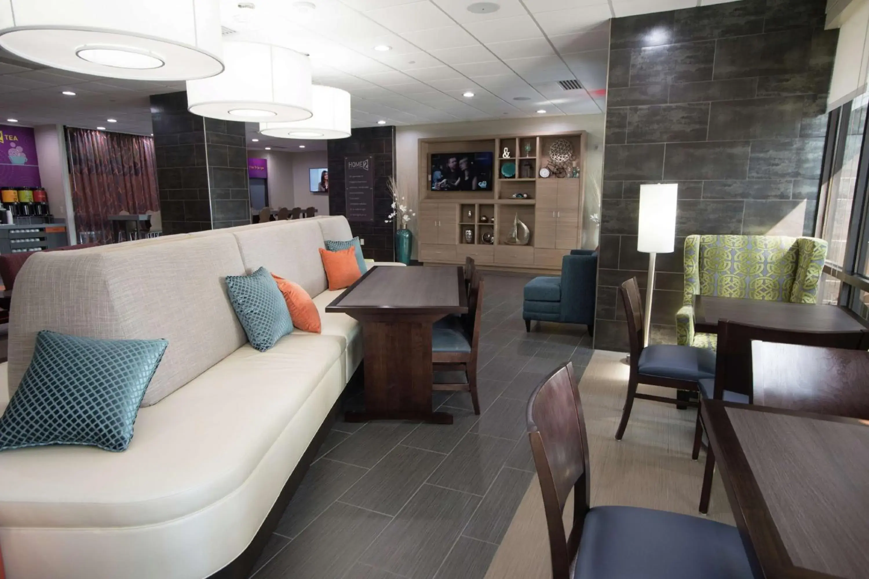 Lobby or reception in Home2 Suites by Hilton Tulsa Hills Lobby or reception in Home2 Suites by Hilton Tulsa Hills