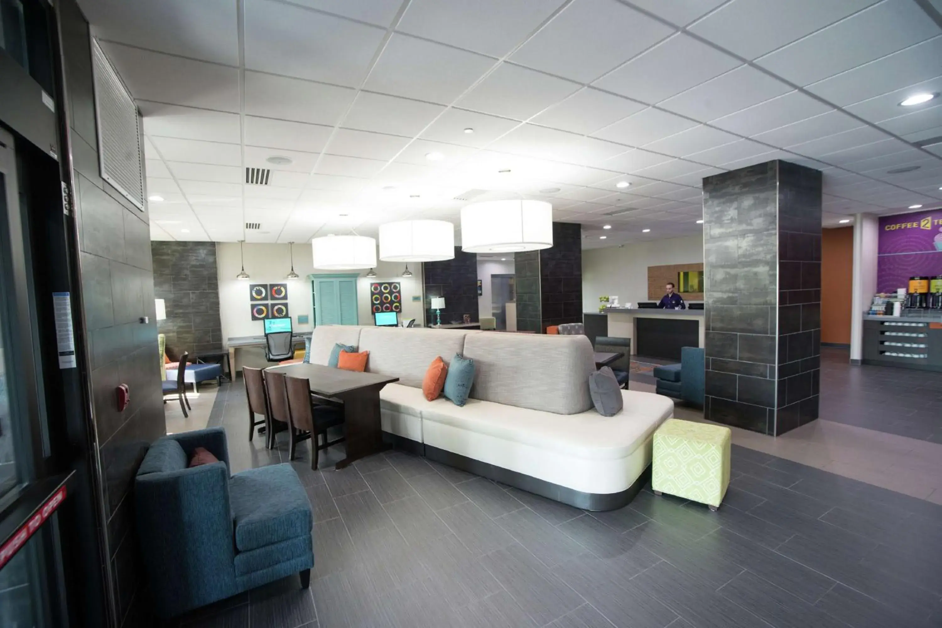 Lobby or reception in Home2 Suites by Hilton Tulsa Hills Lobby or reception in Home2 Suites by Hilton Tulsa Hills