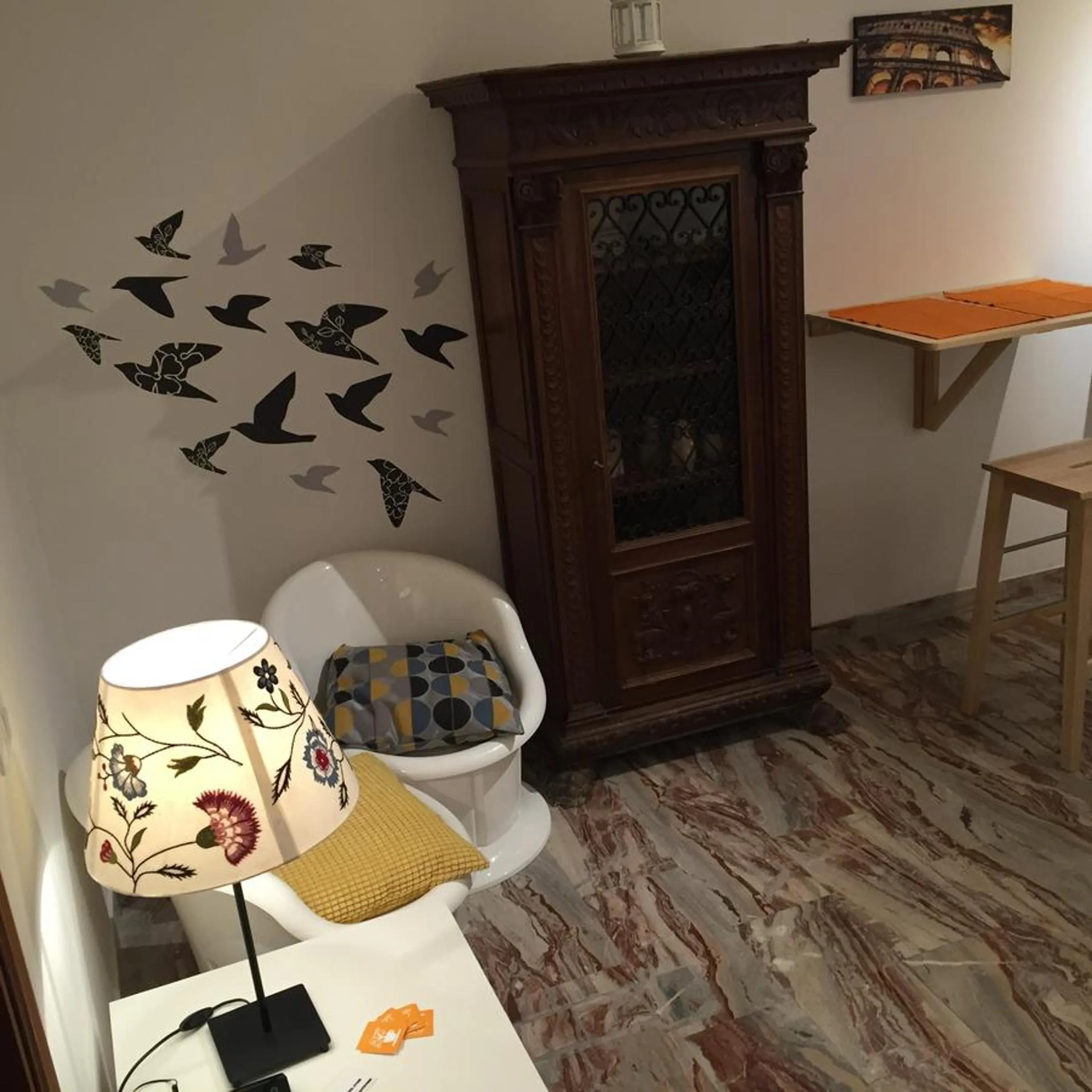 Decorative detail in B&B Isolatiberina