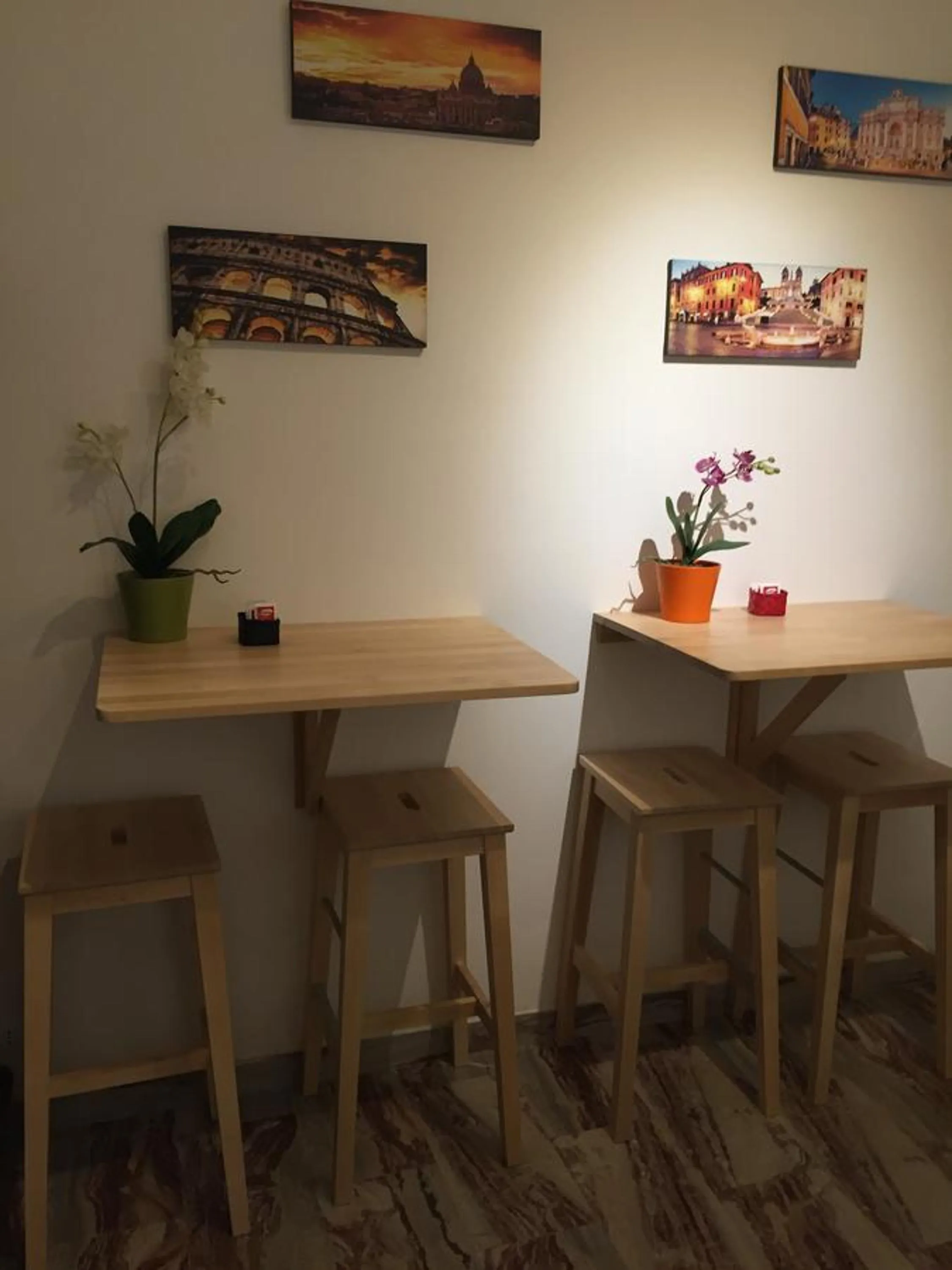 Communal lounge/ TV room in B&B Isolatiberina