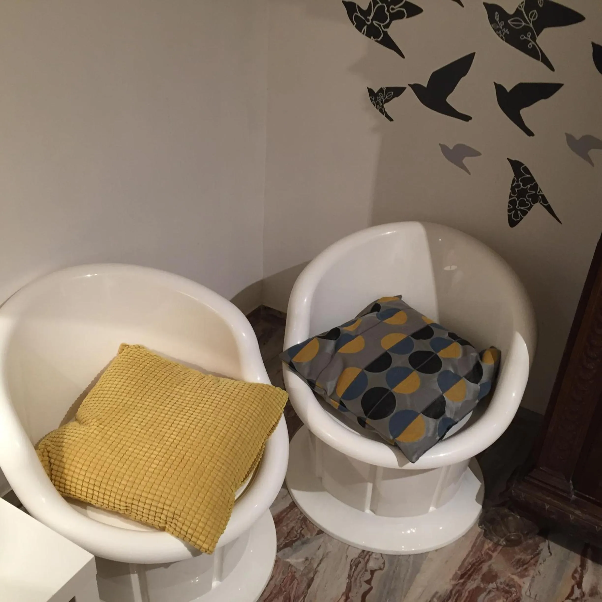 Decorative detail in B&B Isolatiberina