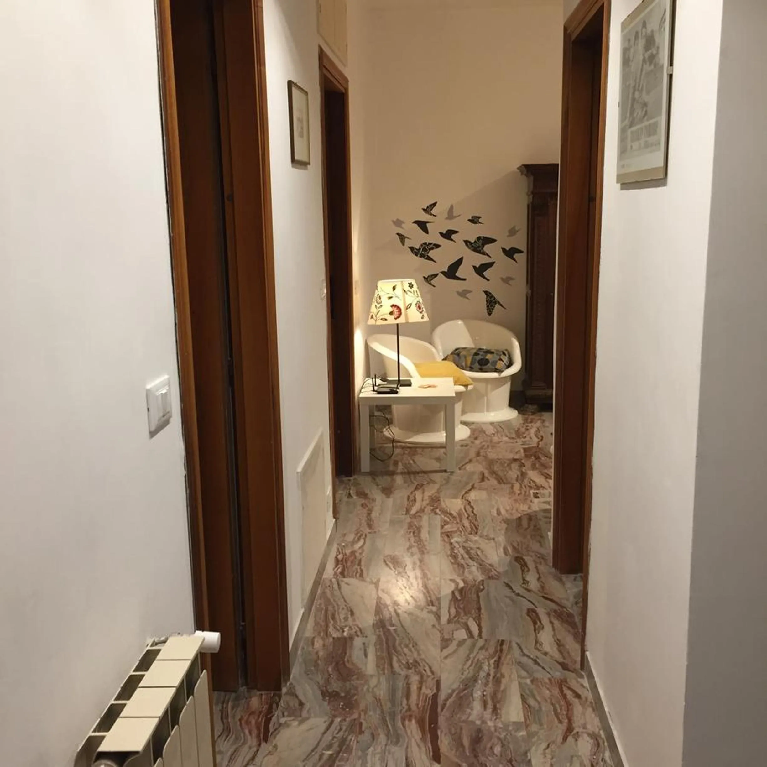 Communal lounge/ TV room in B&B Isolatiberina