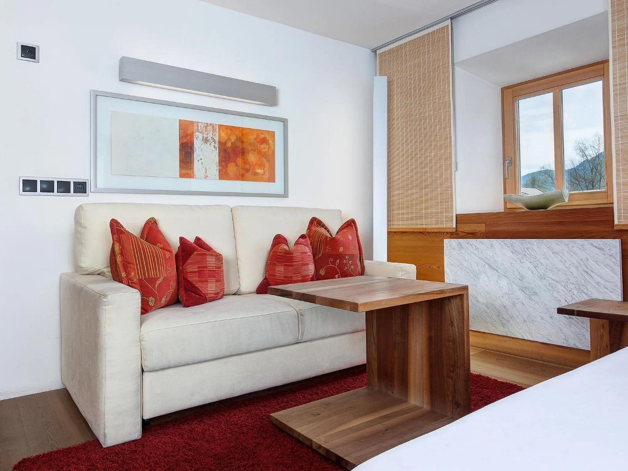 Day, Bed in Gasthof Schopper