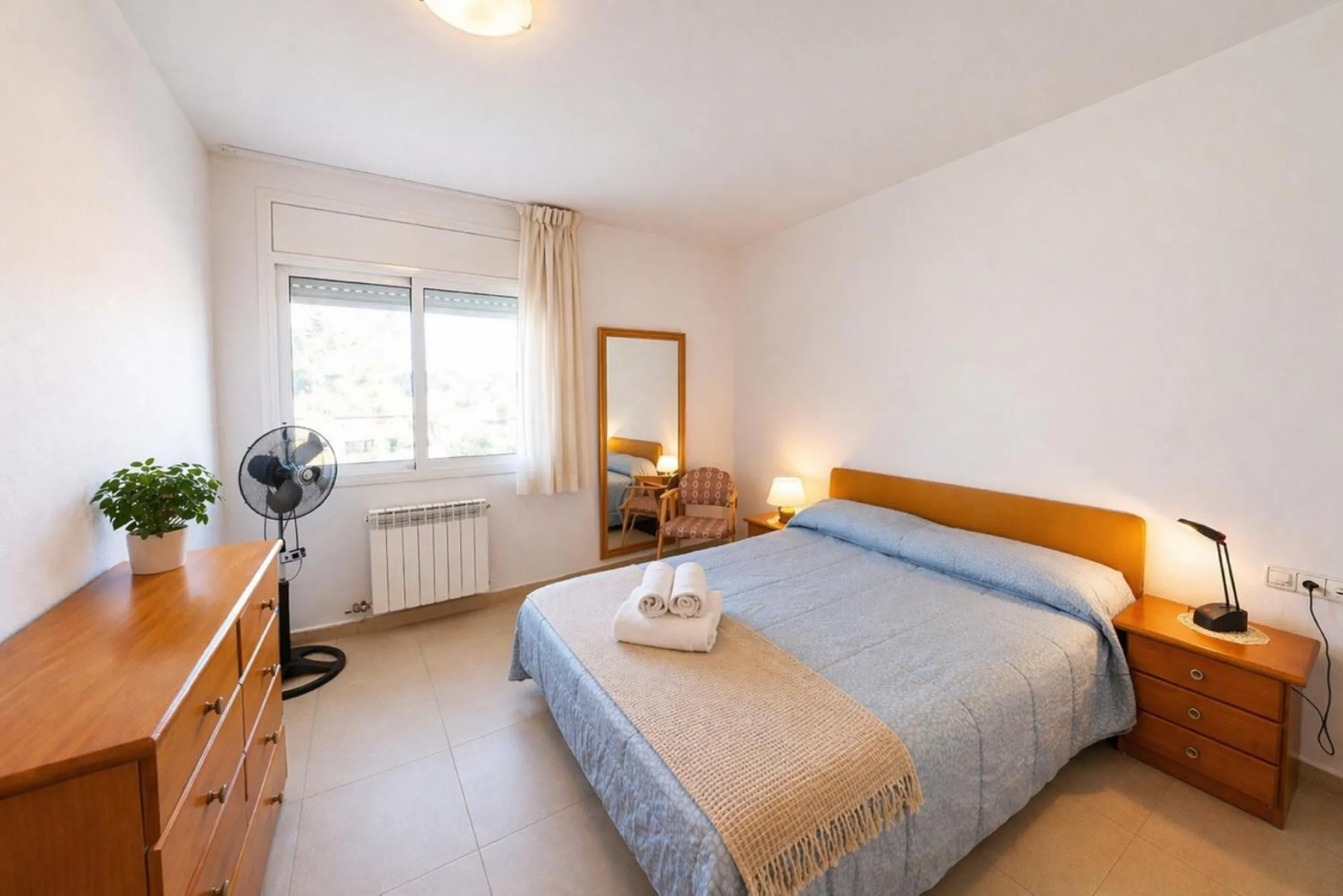 Bedroom, Bed in Atico Duplex Coral