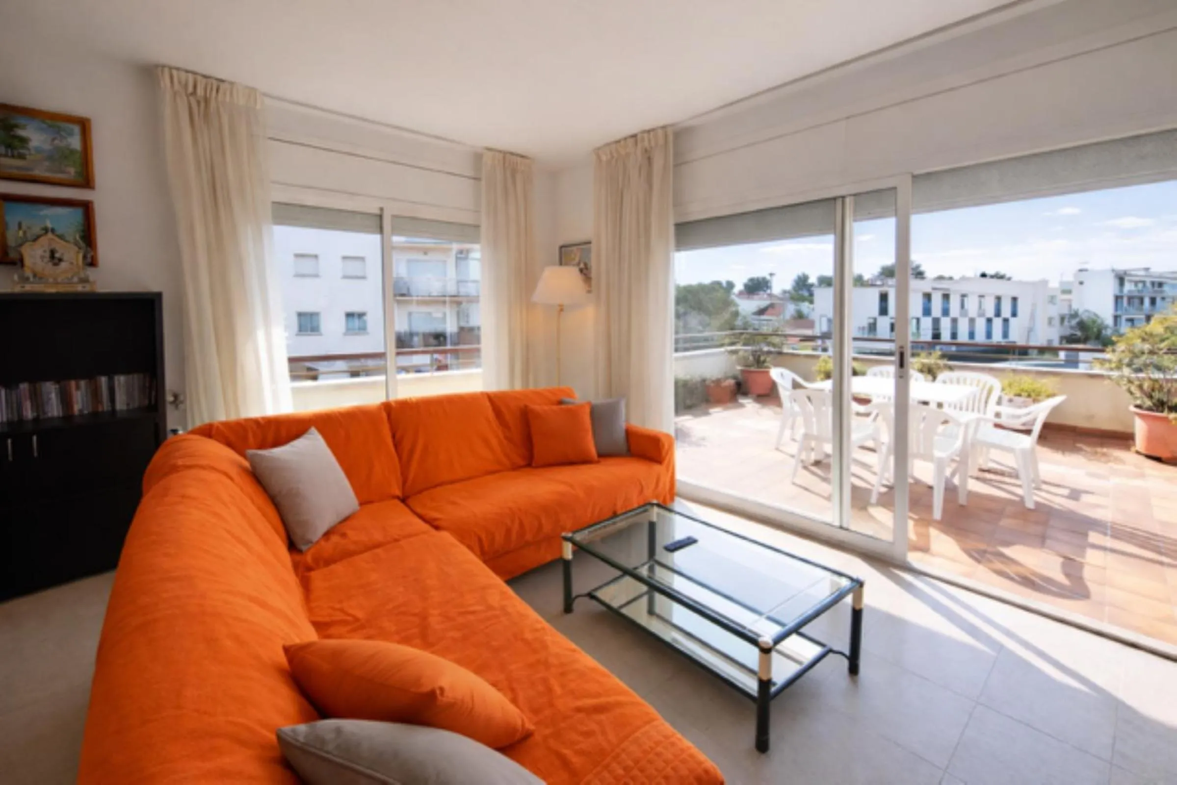 Living room in Atico Duplex Coral