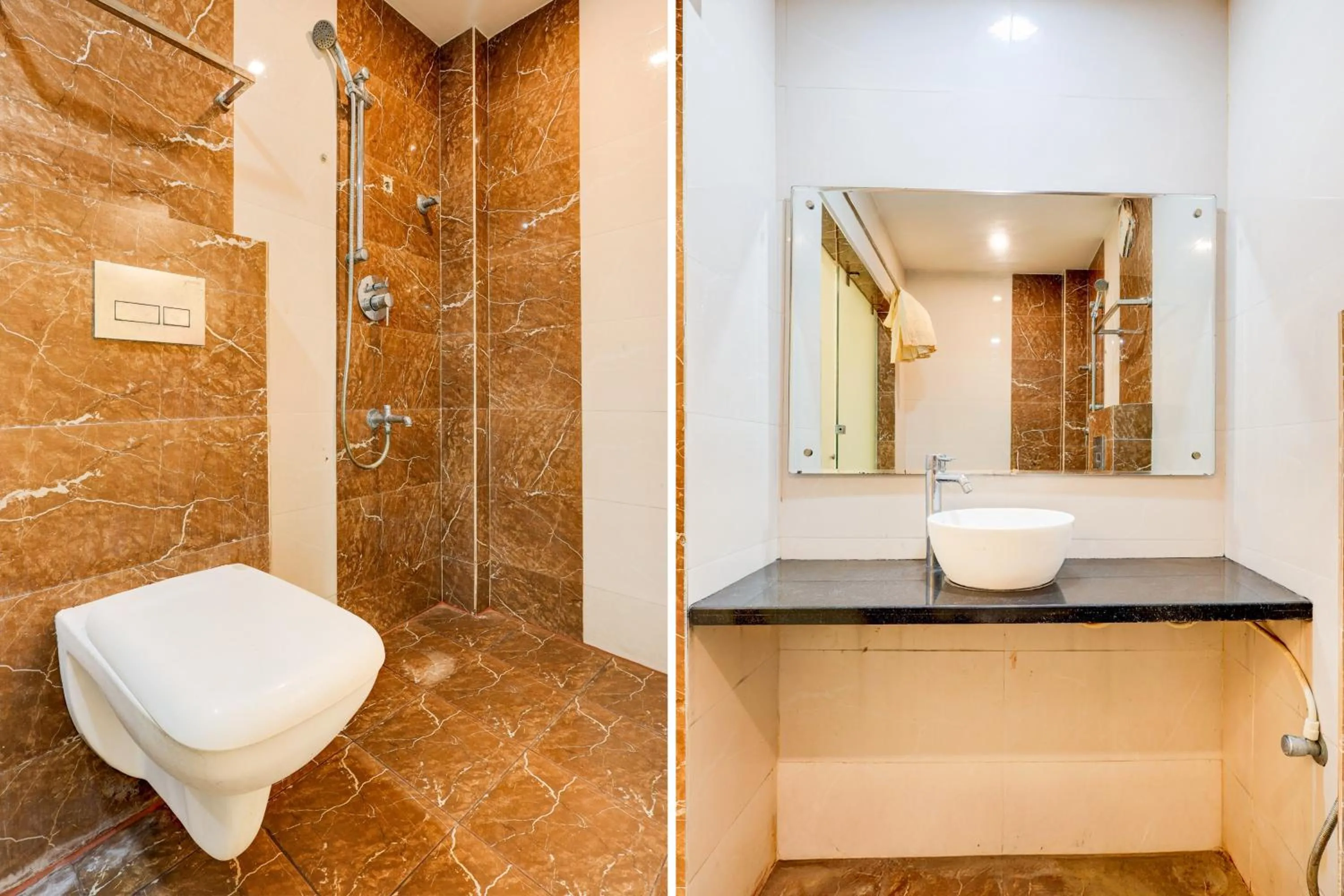 Bathroom in Townhouse Benz Circle MG Road