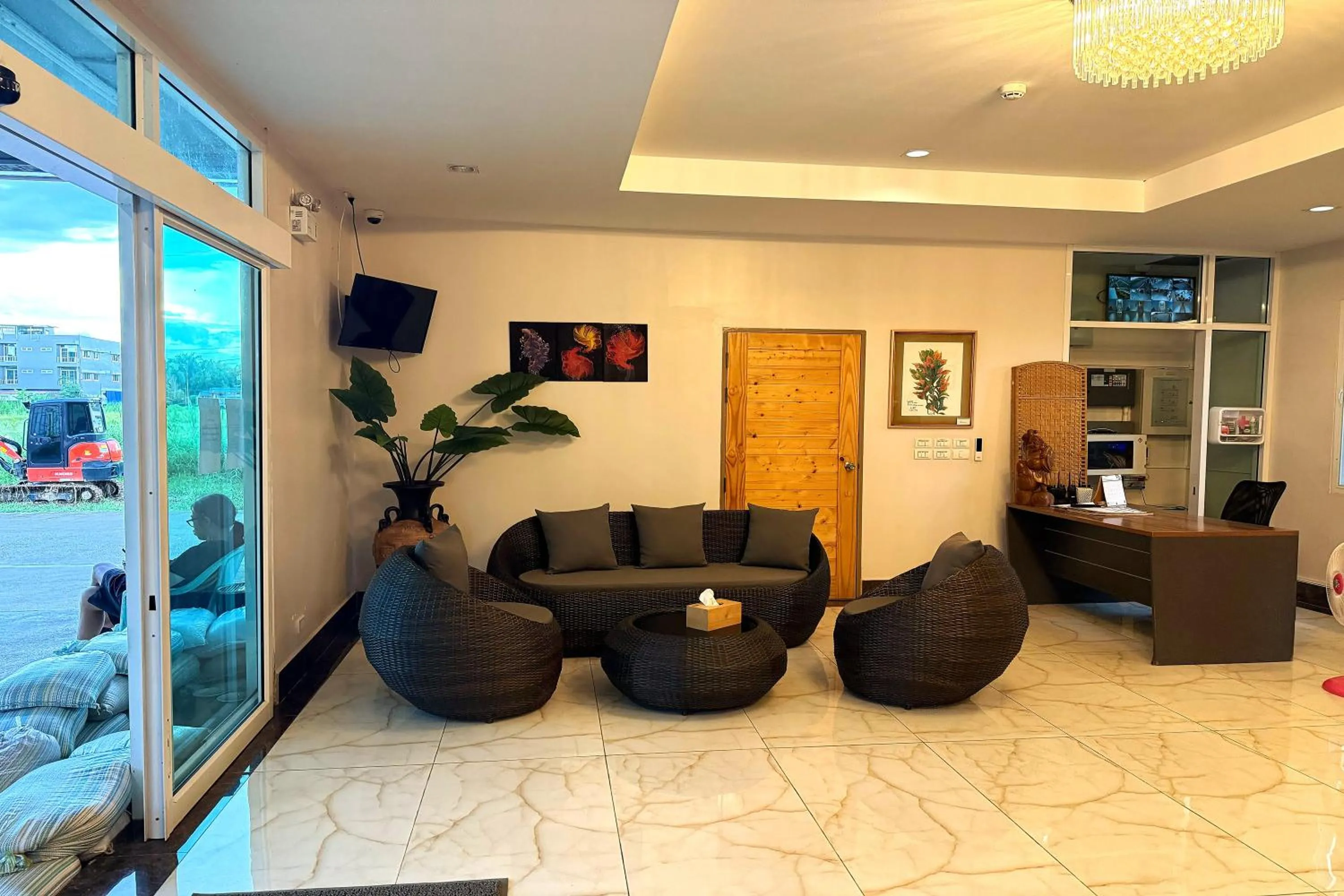 Lobby or reception in SKM Paradise Mae Sai