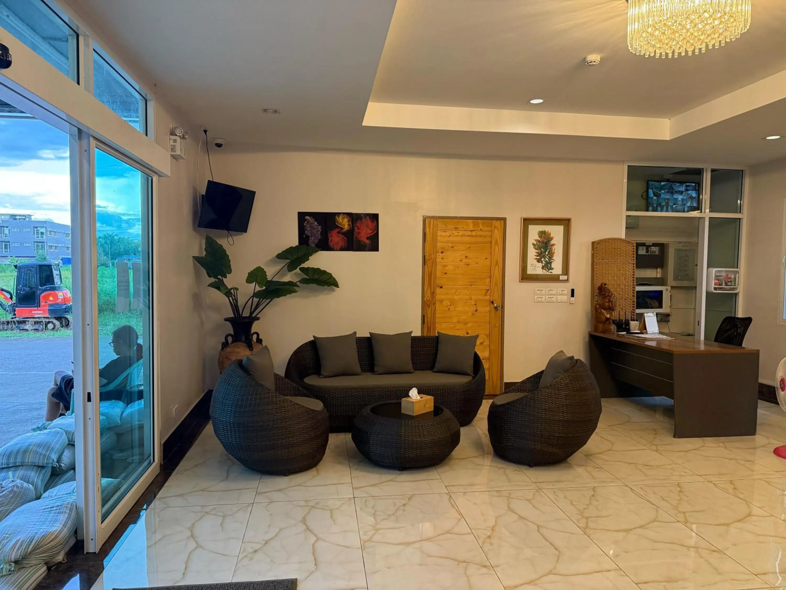 Lobby or reception in SKM Paradise Mae Sai