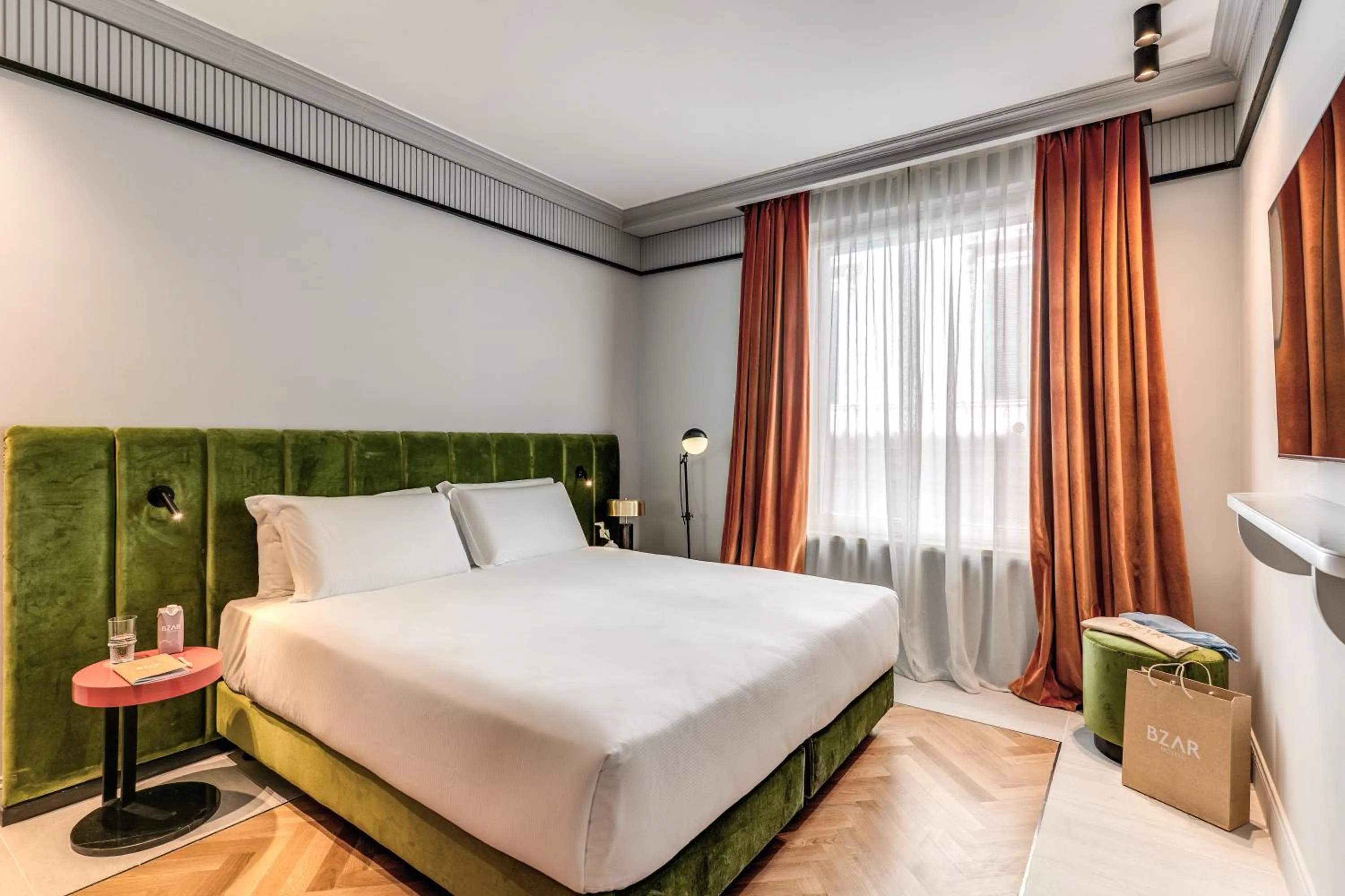 Bed in Prassede Boutique Hotel