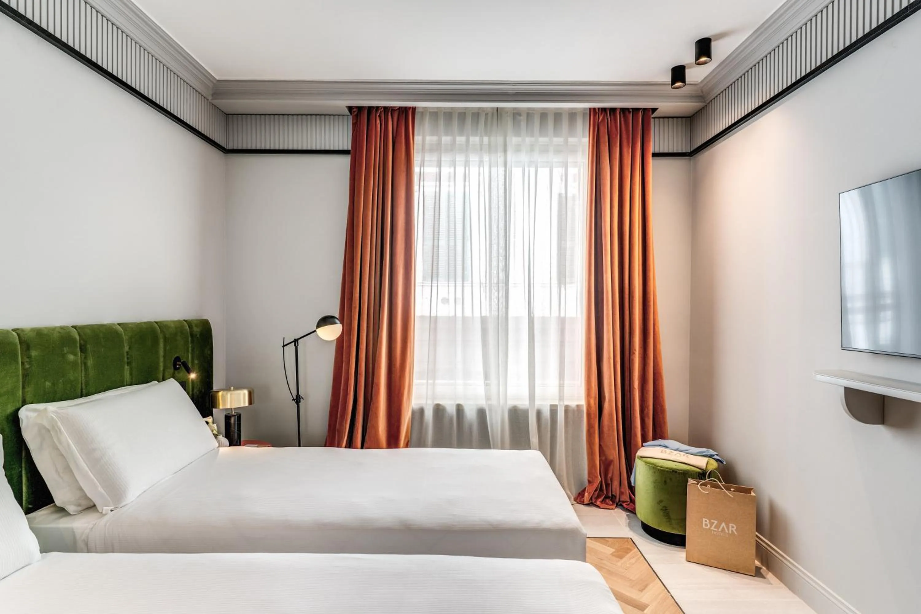 Bed in Prassede Boutique Hotel