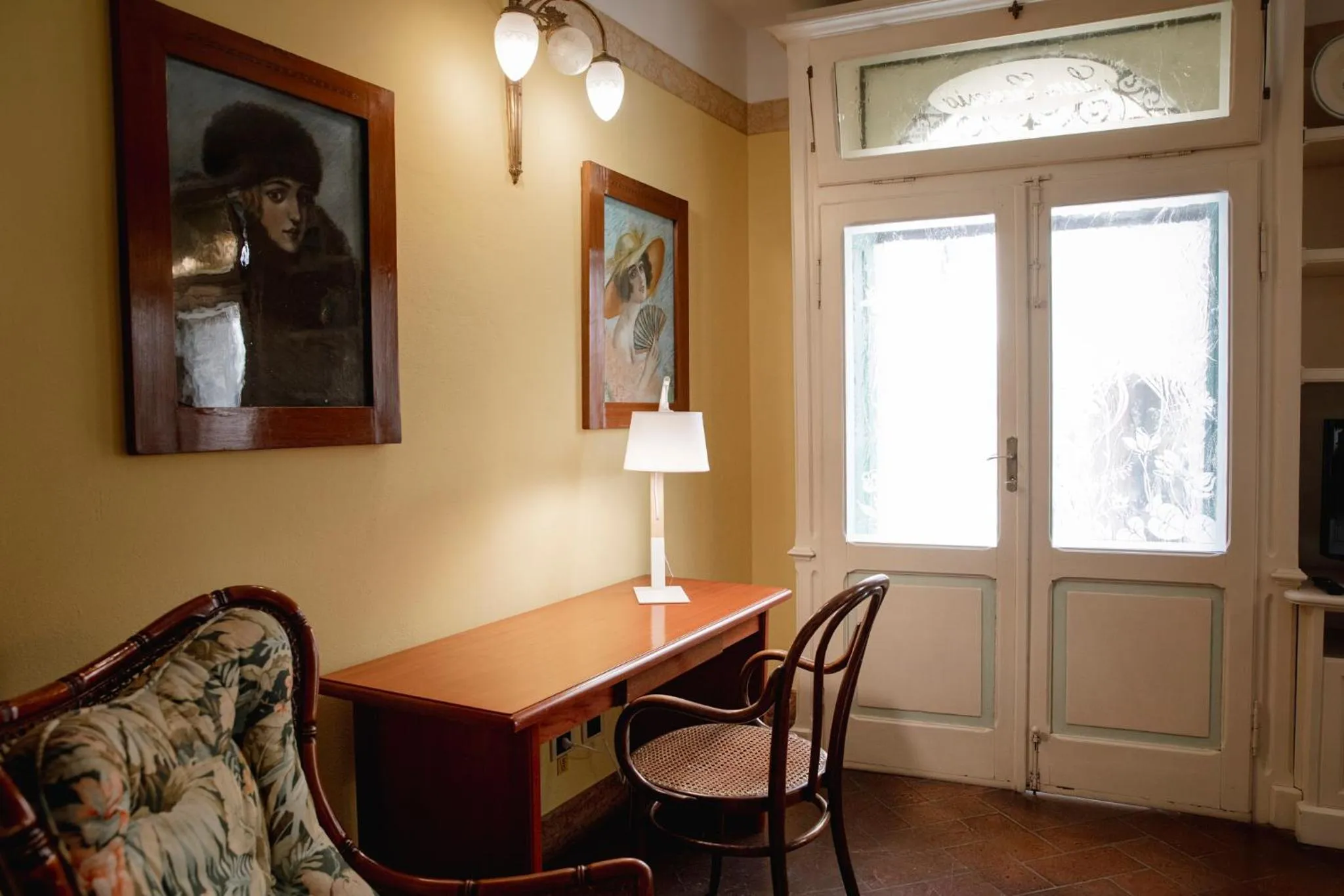 Lobby or reception in Hotel San Genesio