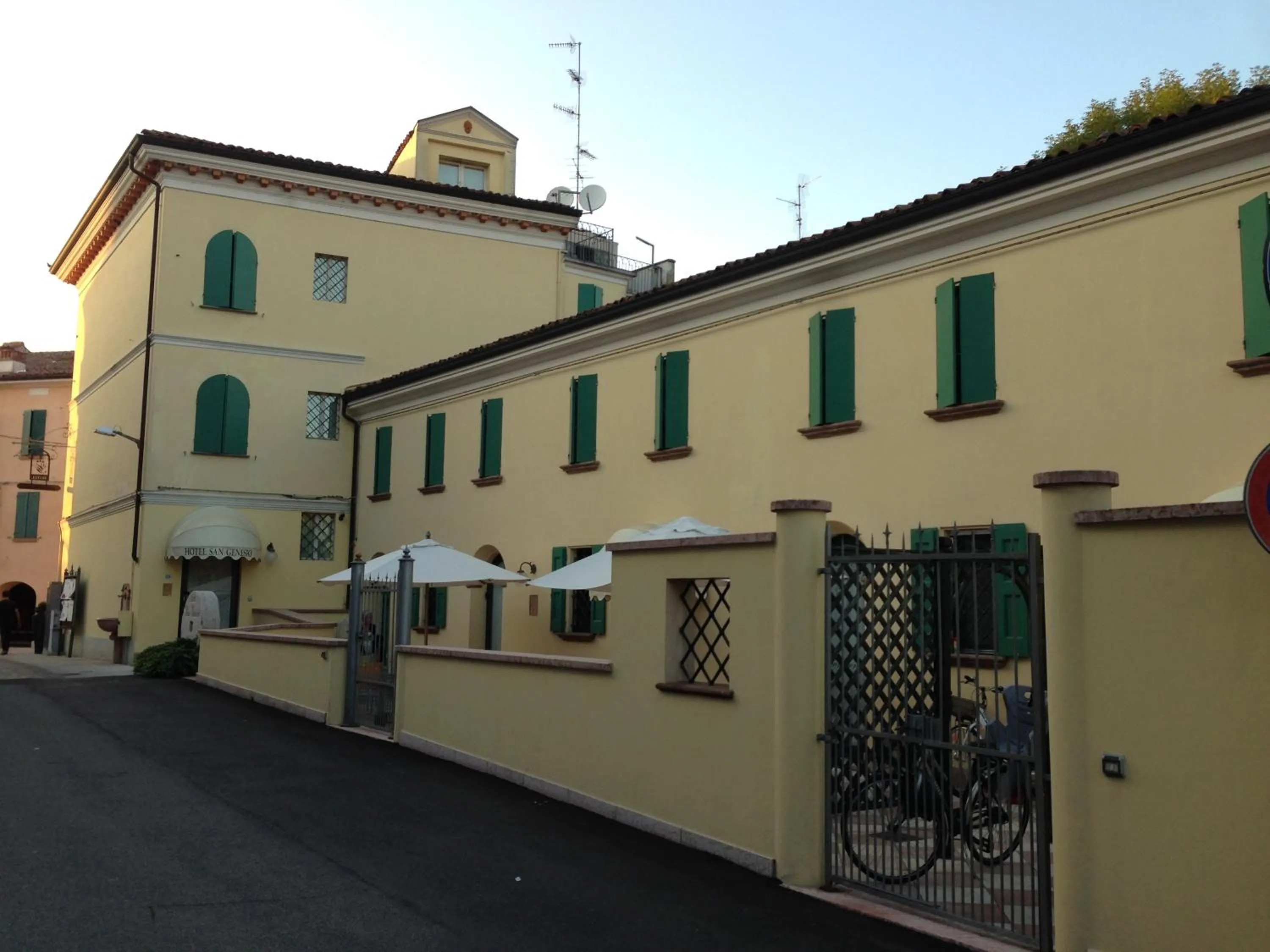 Property building in Hotel San Genesio