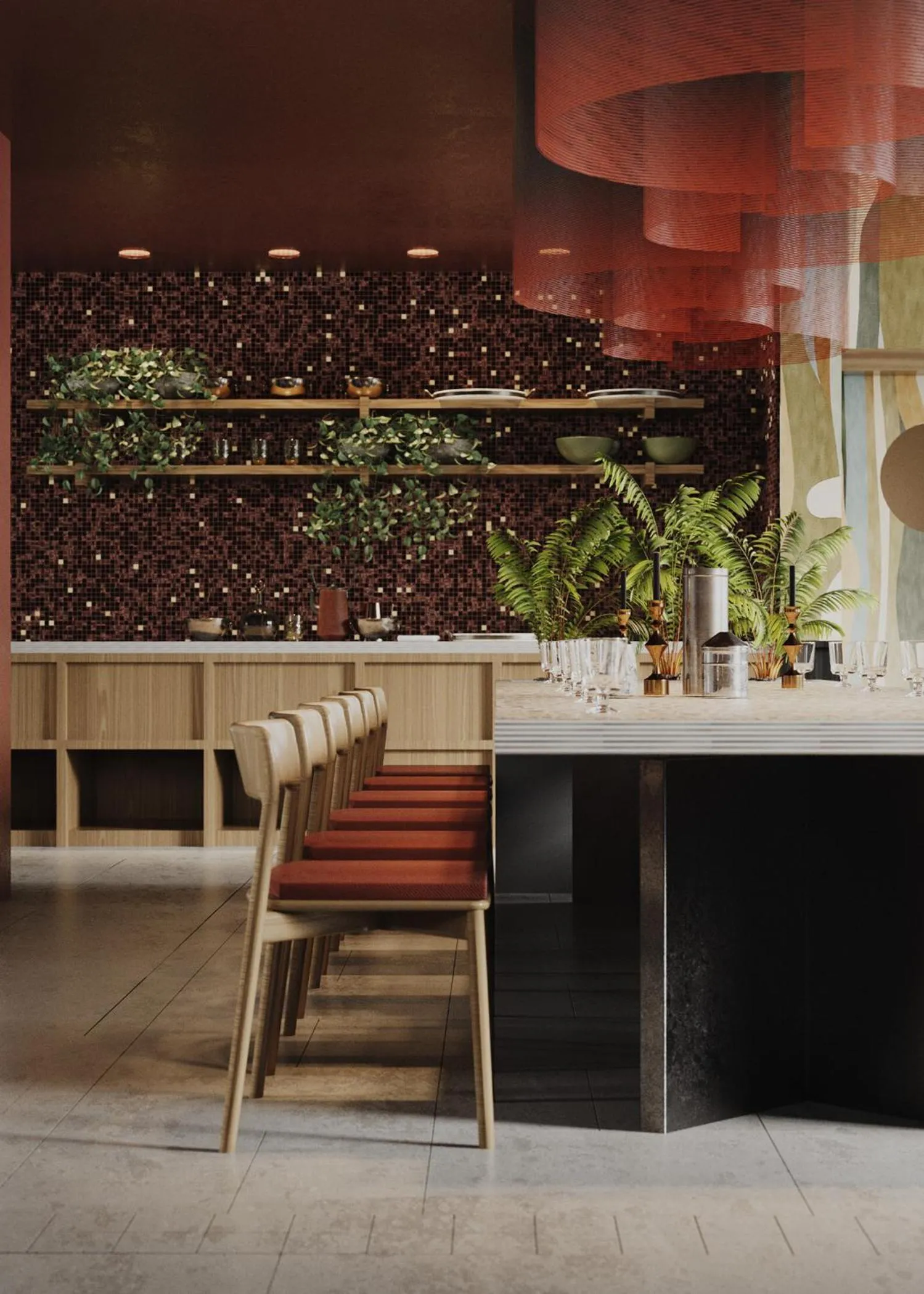 Restaurant/places to eat in Hotel Schani City