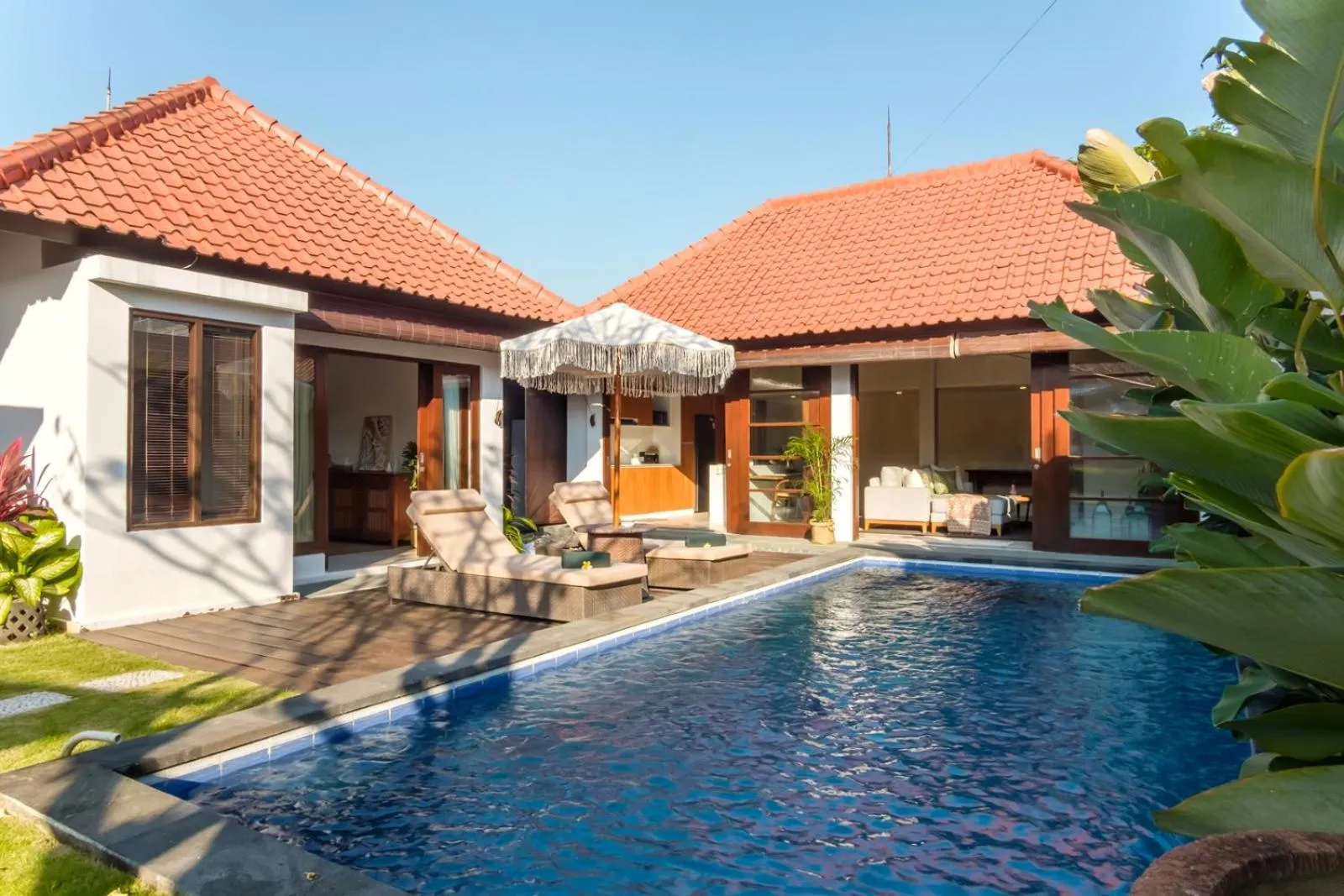 Swimming pool in Madeira Casa Canggu, Bali