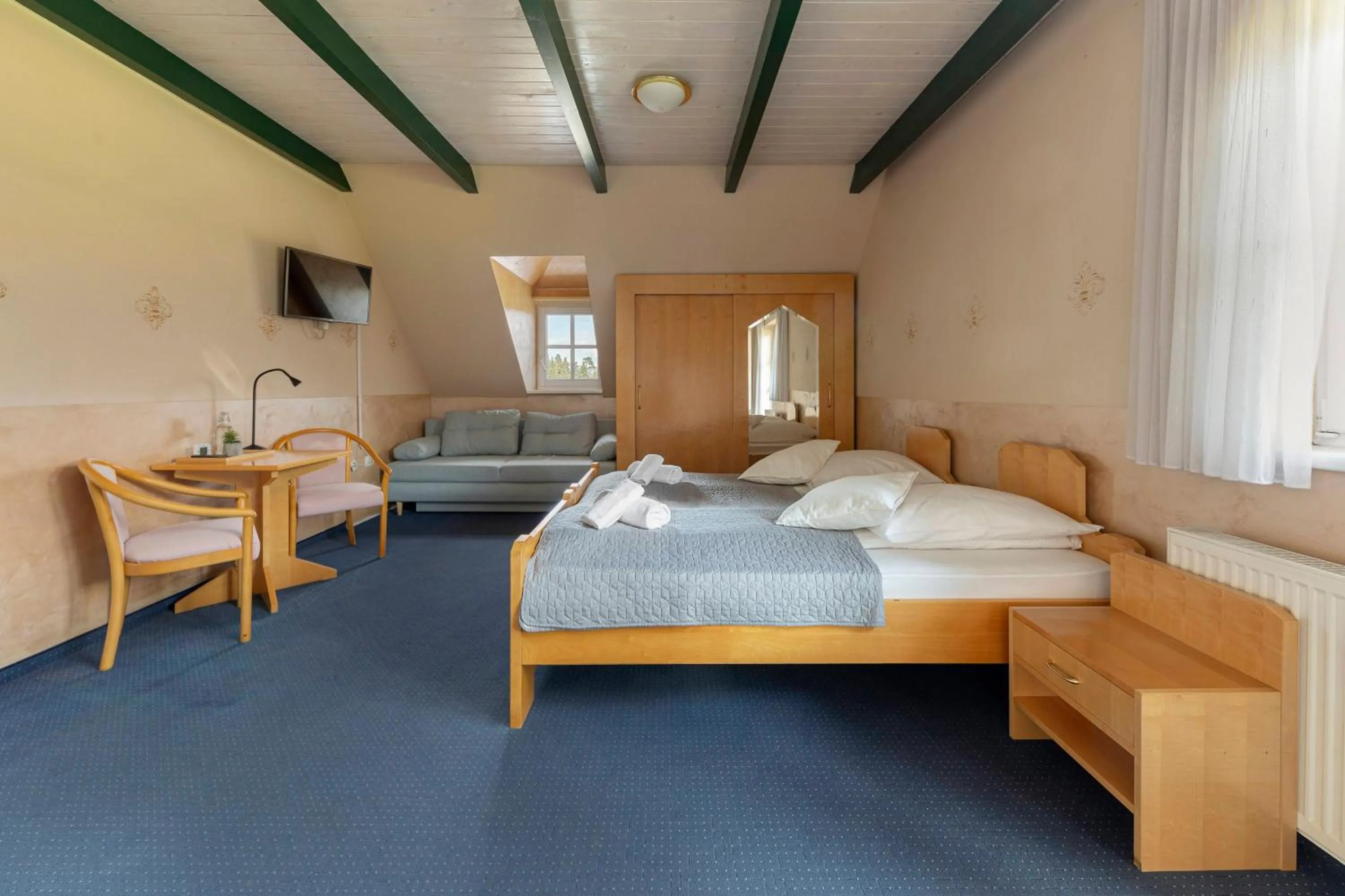 Bed in Hotel Burger Veniše