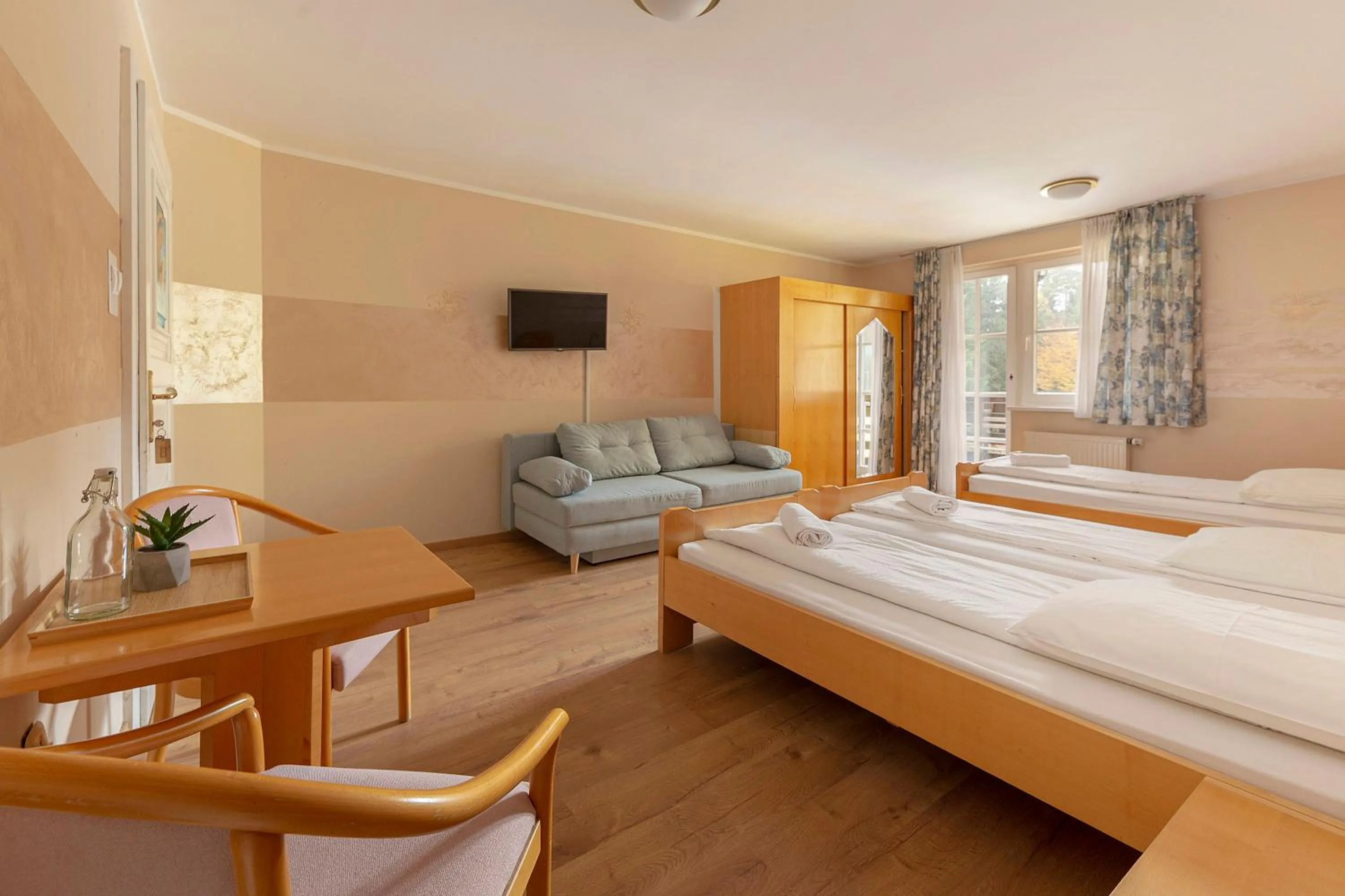 Bed in Hotel Burger Veniše