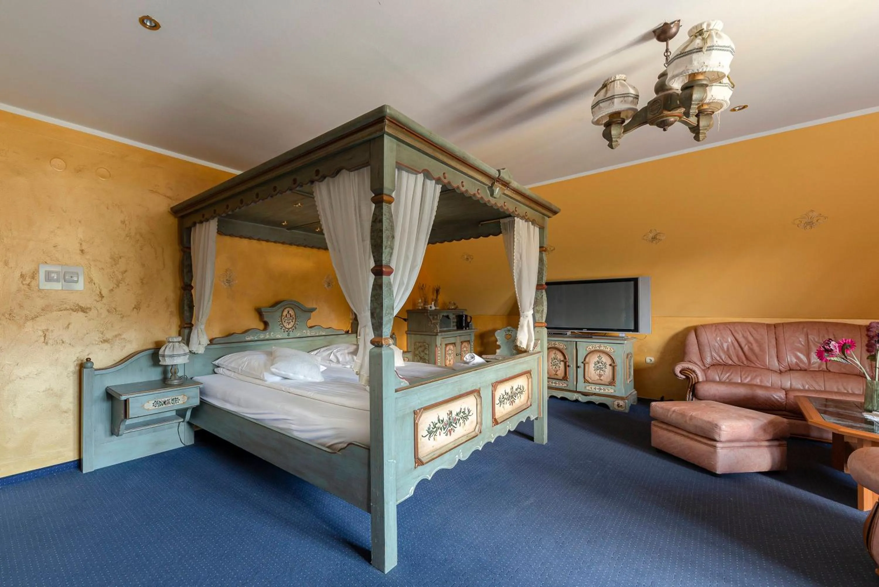 Bed in Hotel Burger Veniše