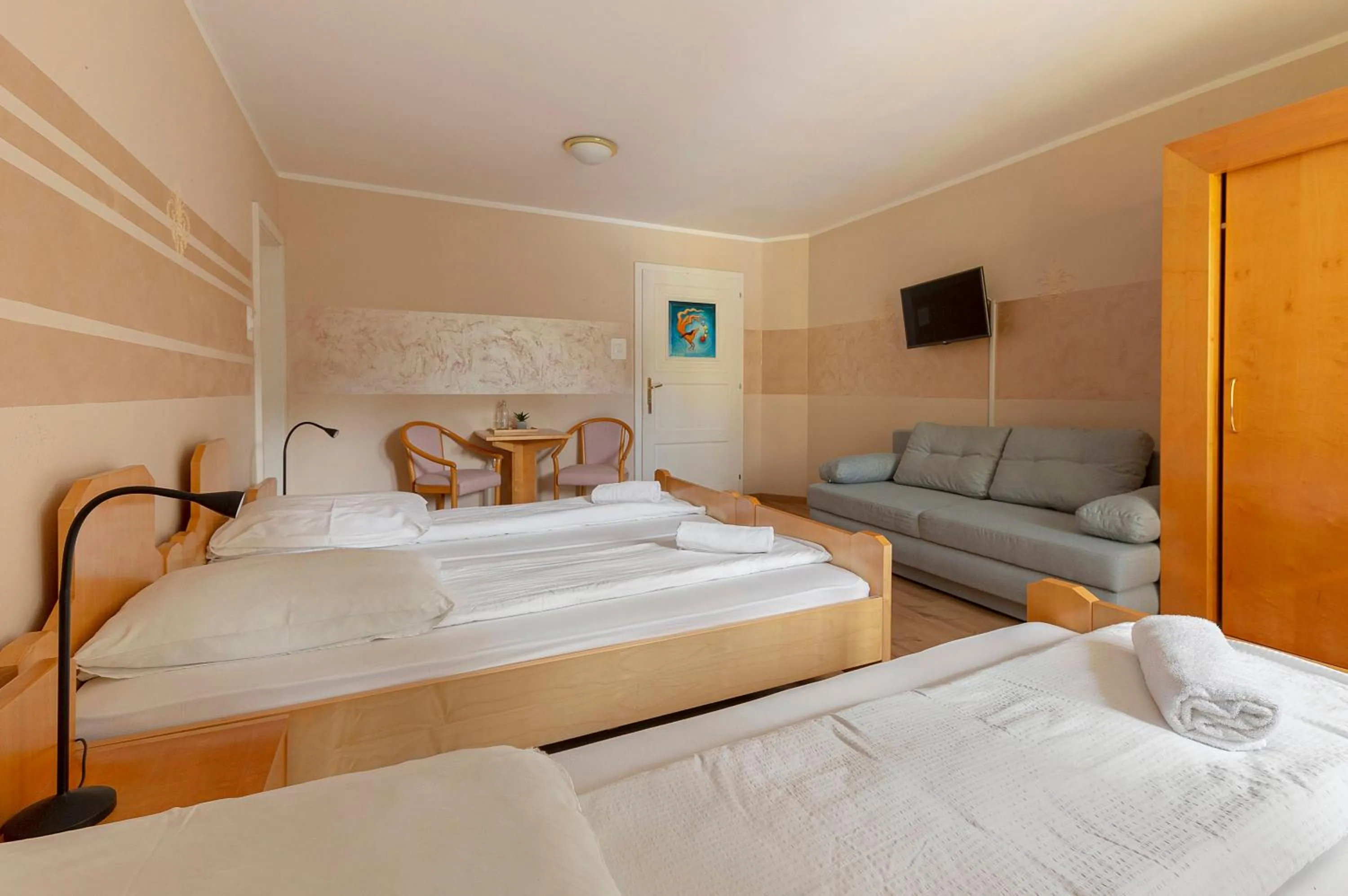 Bed in Hotel Burger Veniše